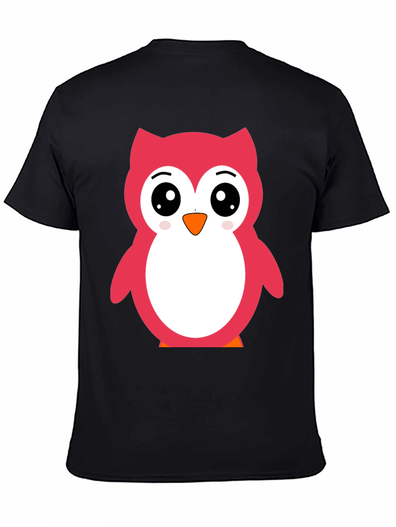 Cute Owl Graphic Tee - Soft Cotton Comfort
