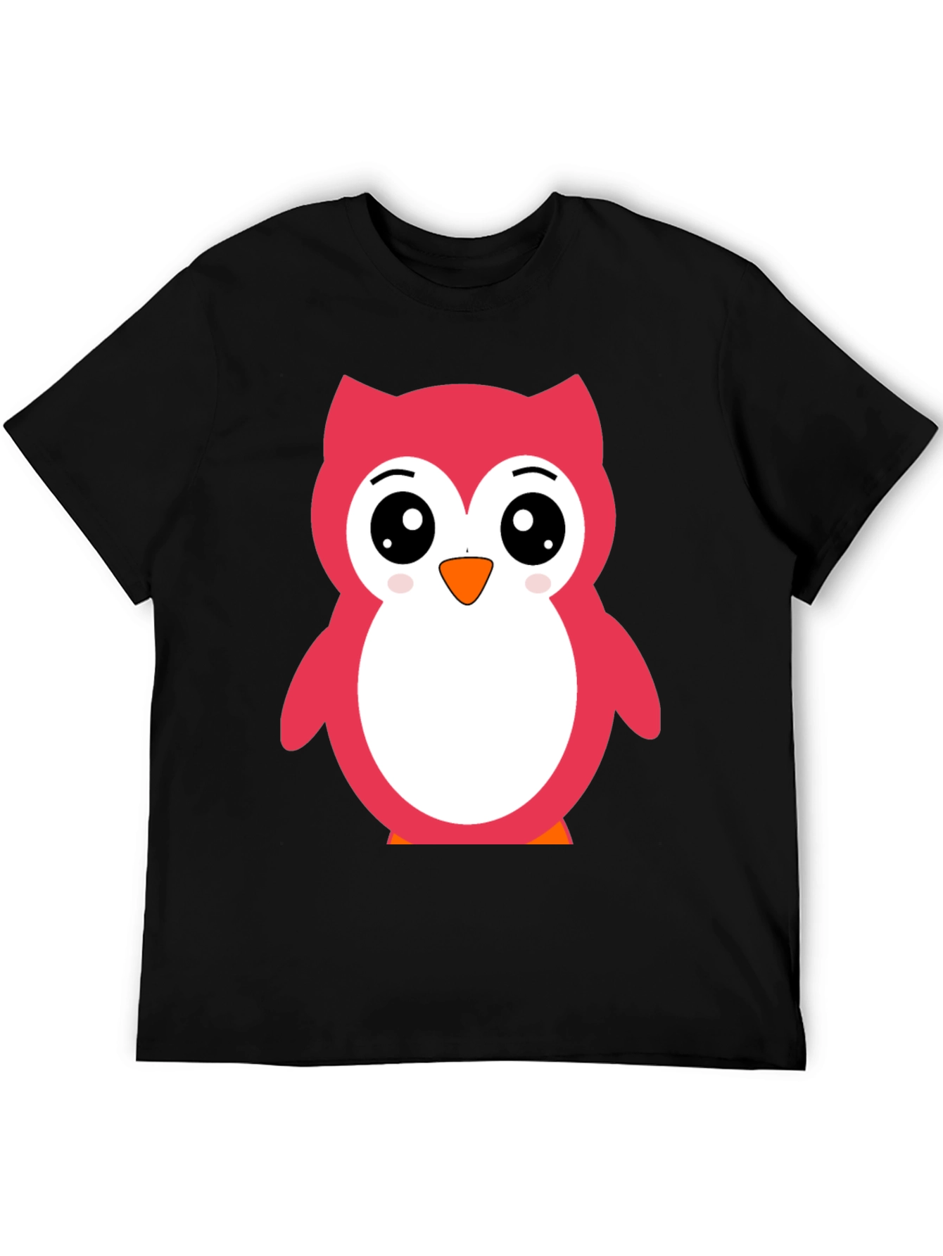 Cute Owl Graphic Tee - Soft Cotton Comfort