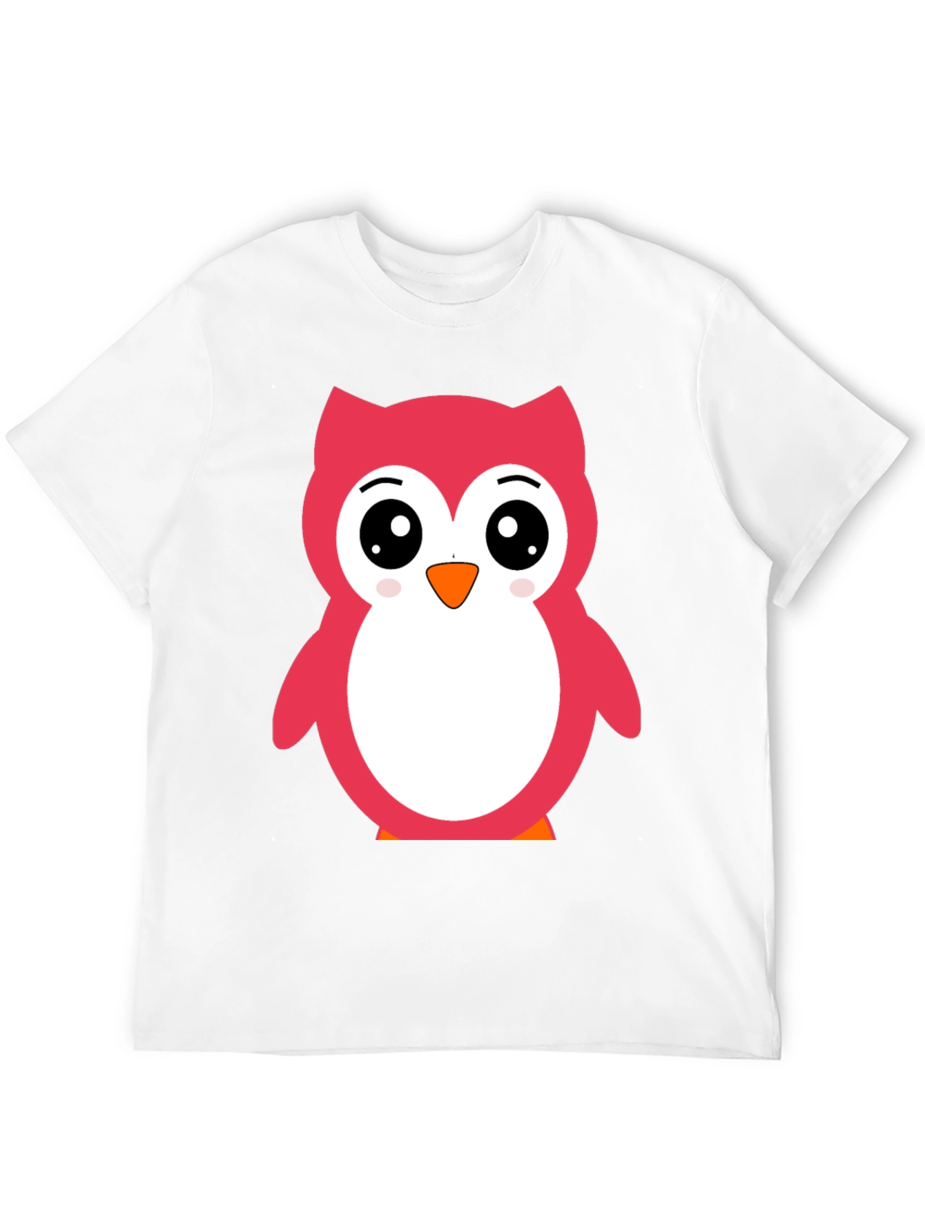 Cute Owl Graphic Tee - Soft Cotton Comfort