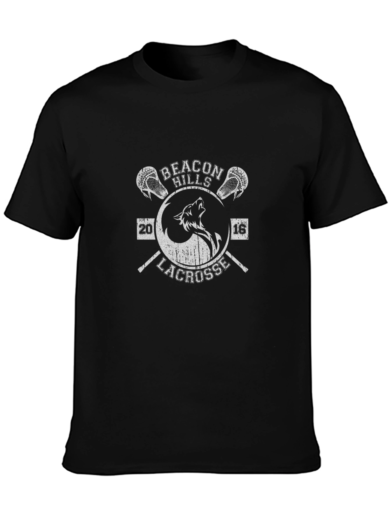 Beacon Hills Lacrosse T-Shirt - Wolf Design
