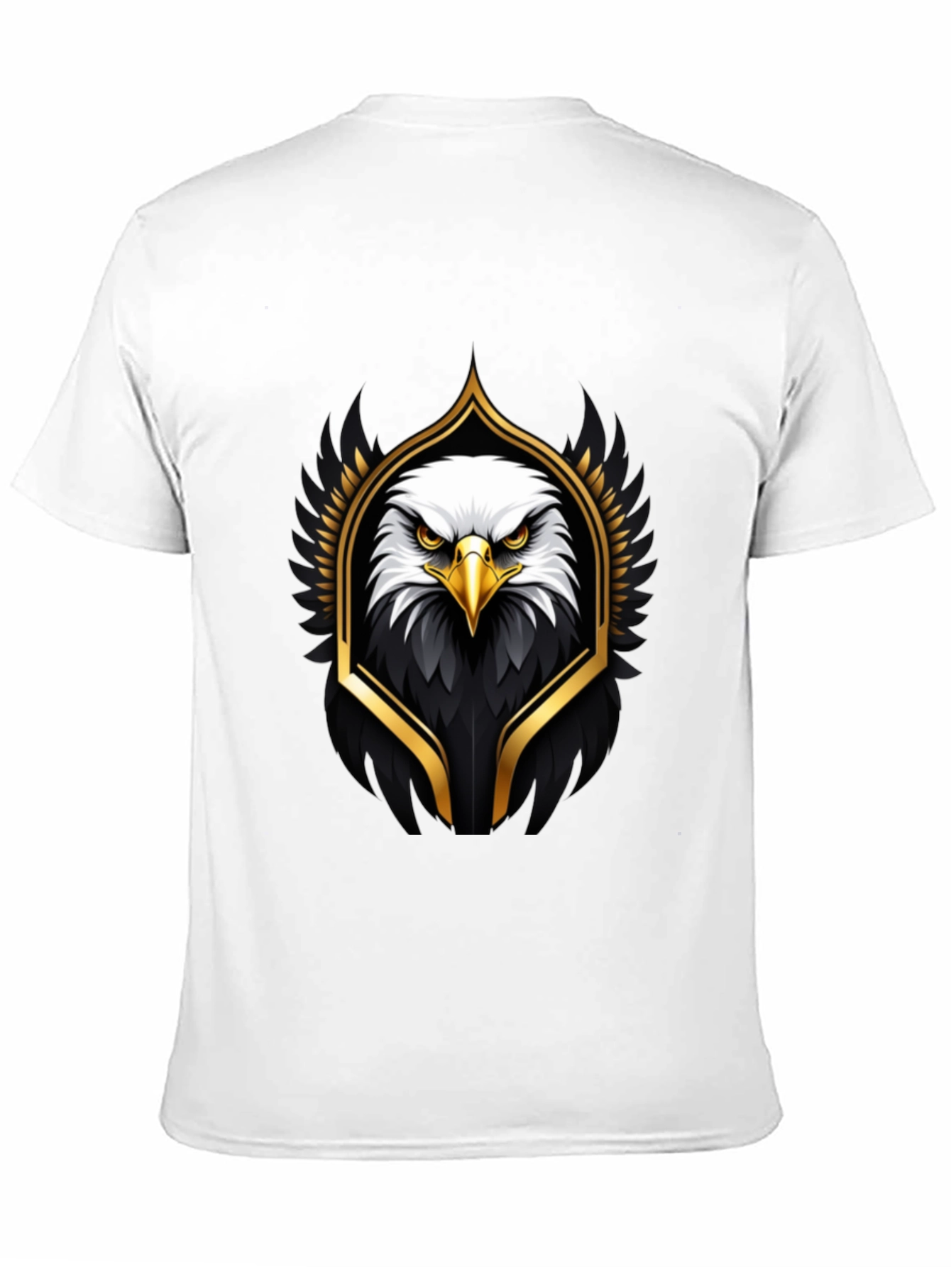 Eagle Emblem Black Graphic Tee