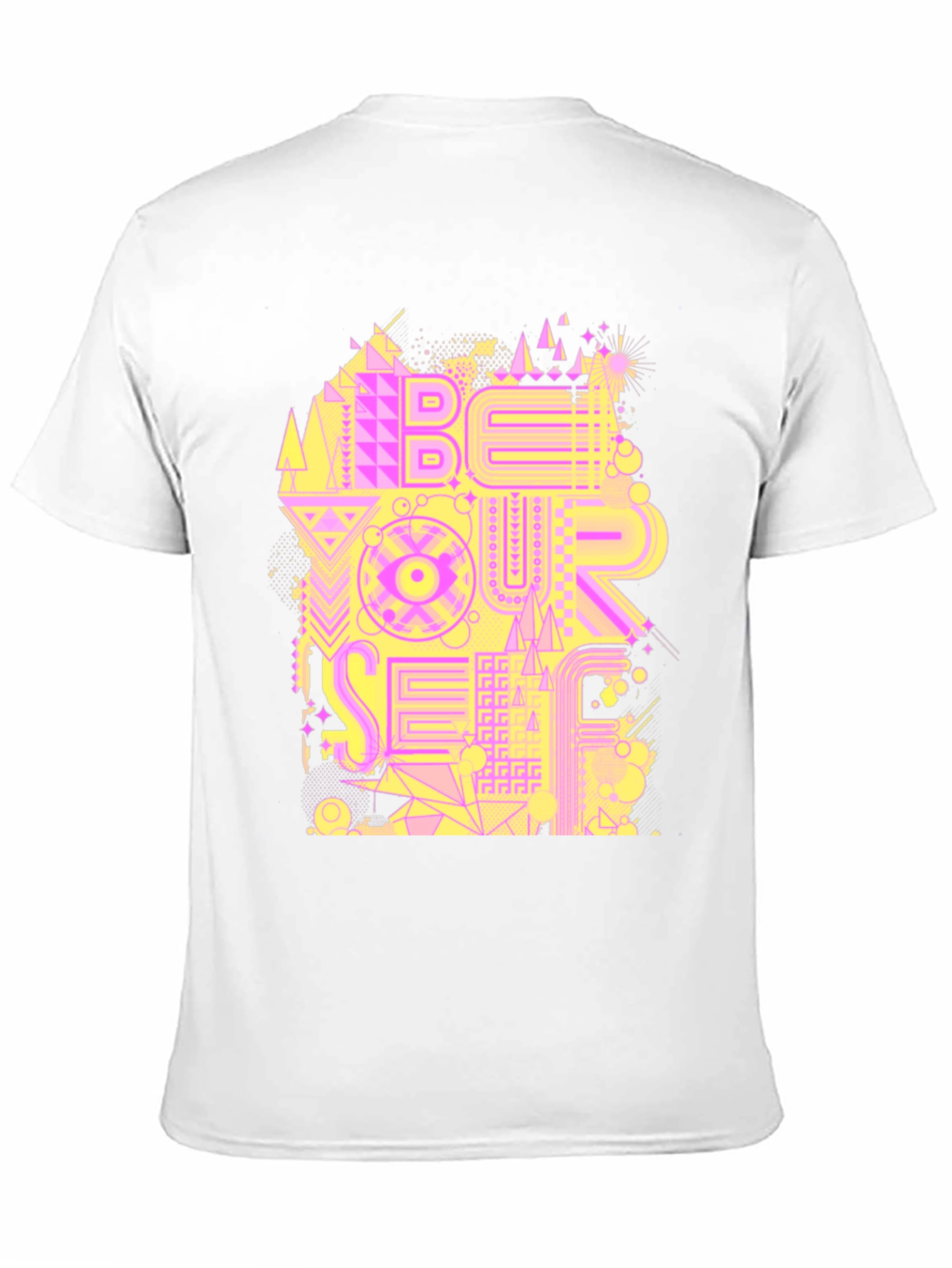 Be Your Self Graphic Black T-Shirt