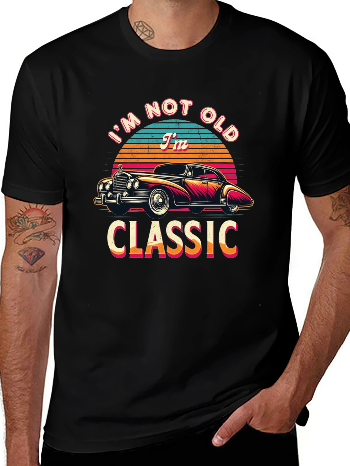 Classic Car T-Shirt - Im Not Old Im Classic