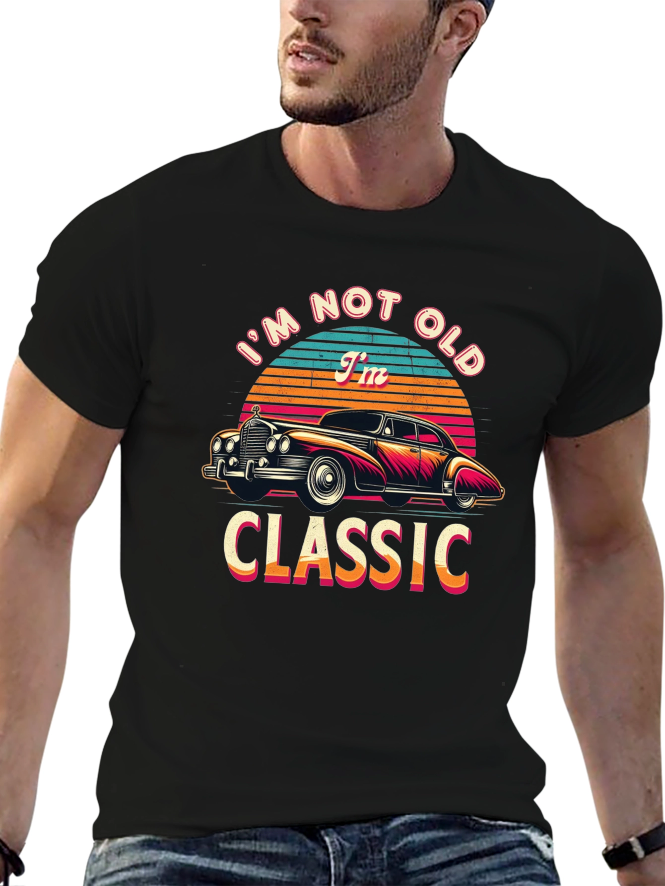 Classic Car T-Shirt - Im Not Old Im Classic