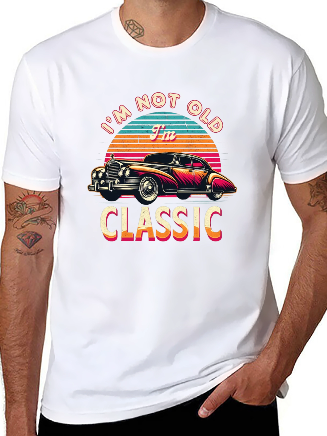 Classic Car T-Shirt - Im Not Old Im Classic