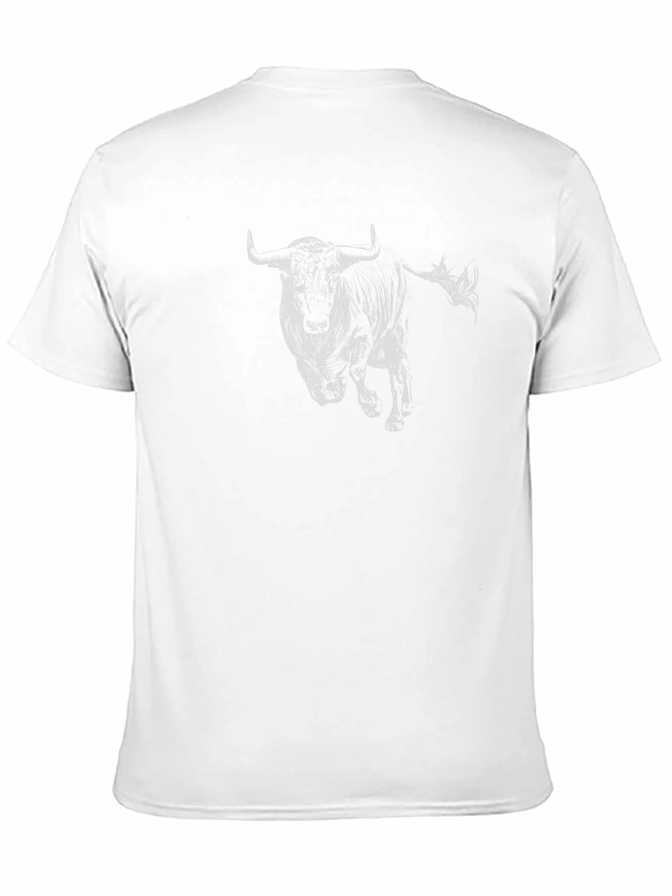 Bull Graphic Black T-Shirt - Bold & Stylish