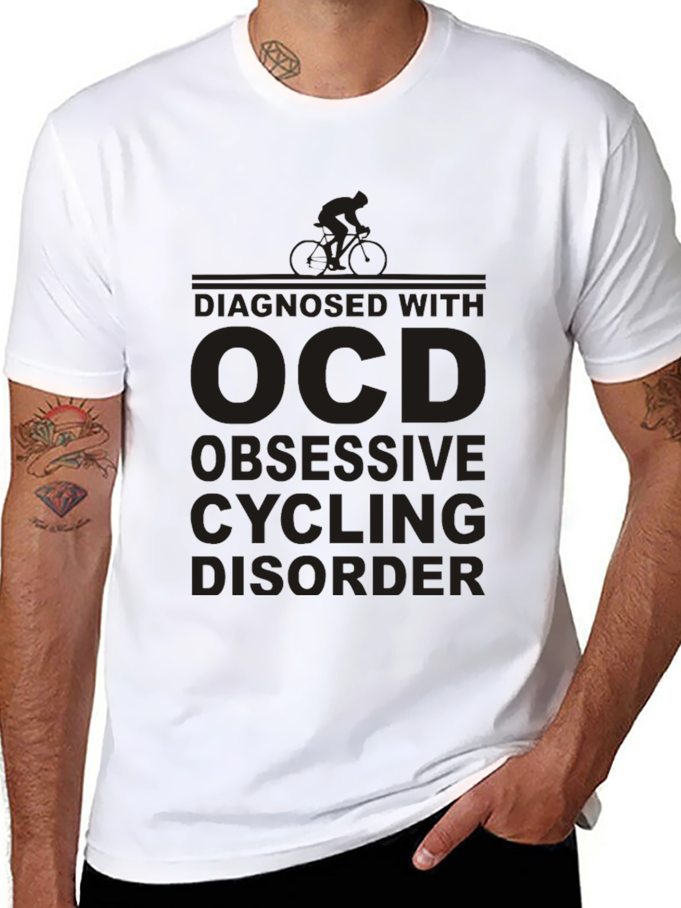 OCD Obsessive Cycling Disorder T-Shirt