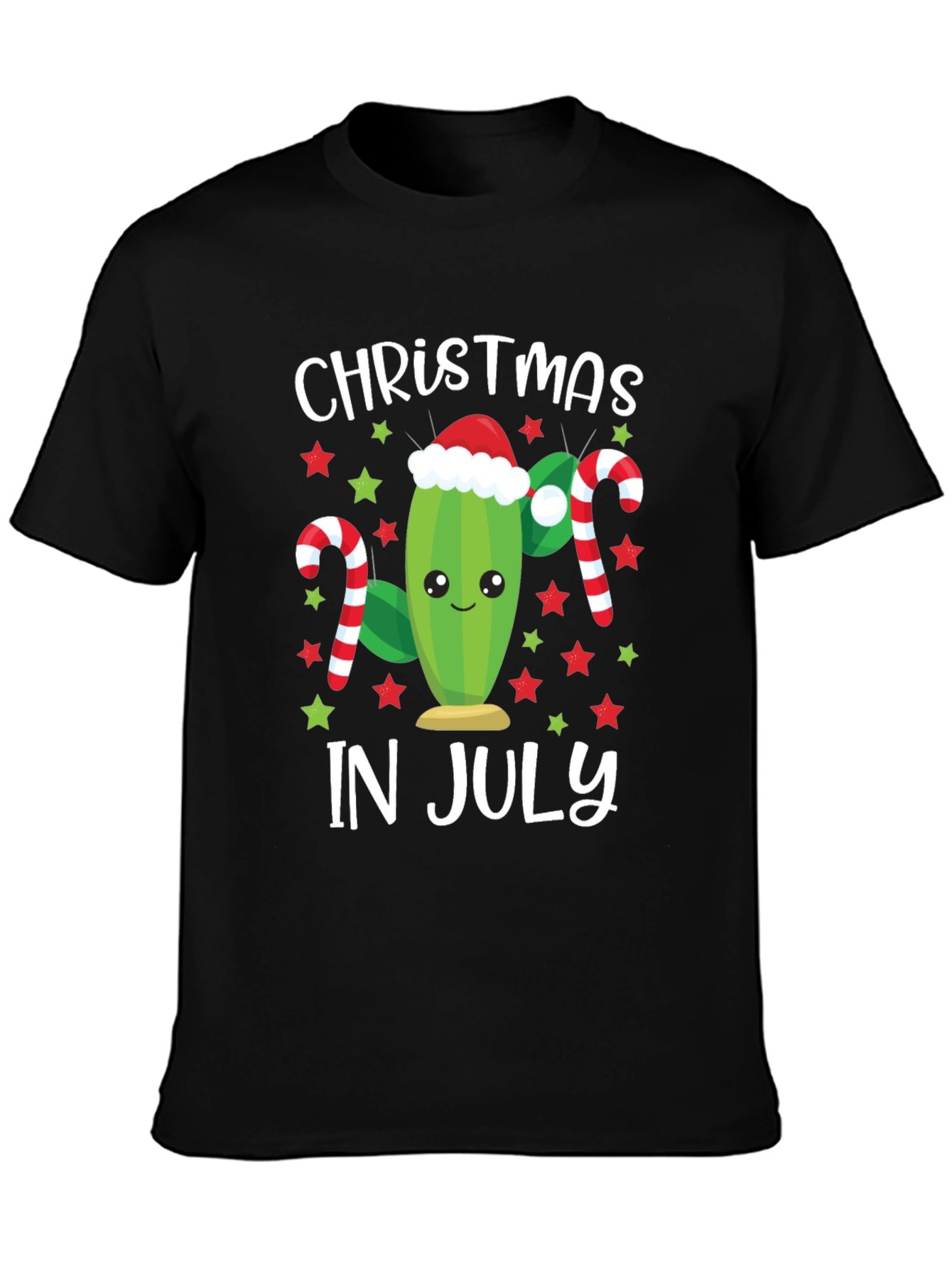 Christmas in July Cactus Graphic Tee