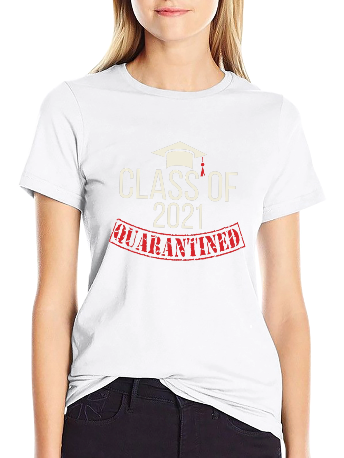 Class of 2021 Quarantined Black T-Shirt