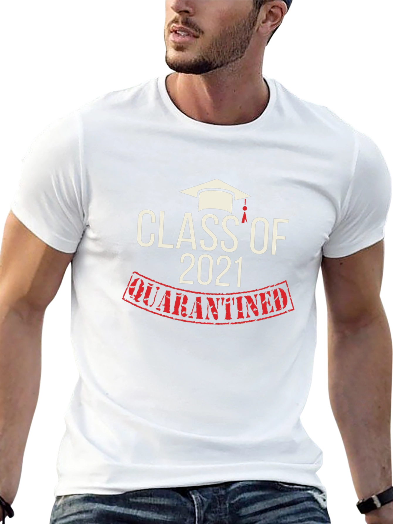 Class of 2021 Quarantined Black T-Shirt
