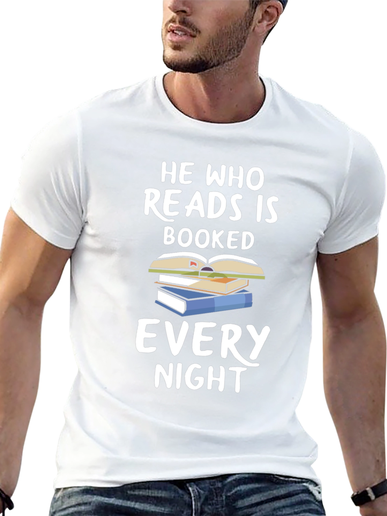 Booked Every Night Reading T-Shirt