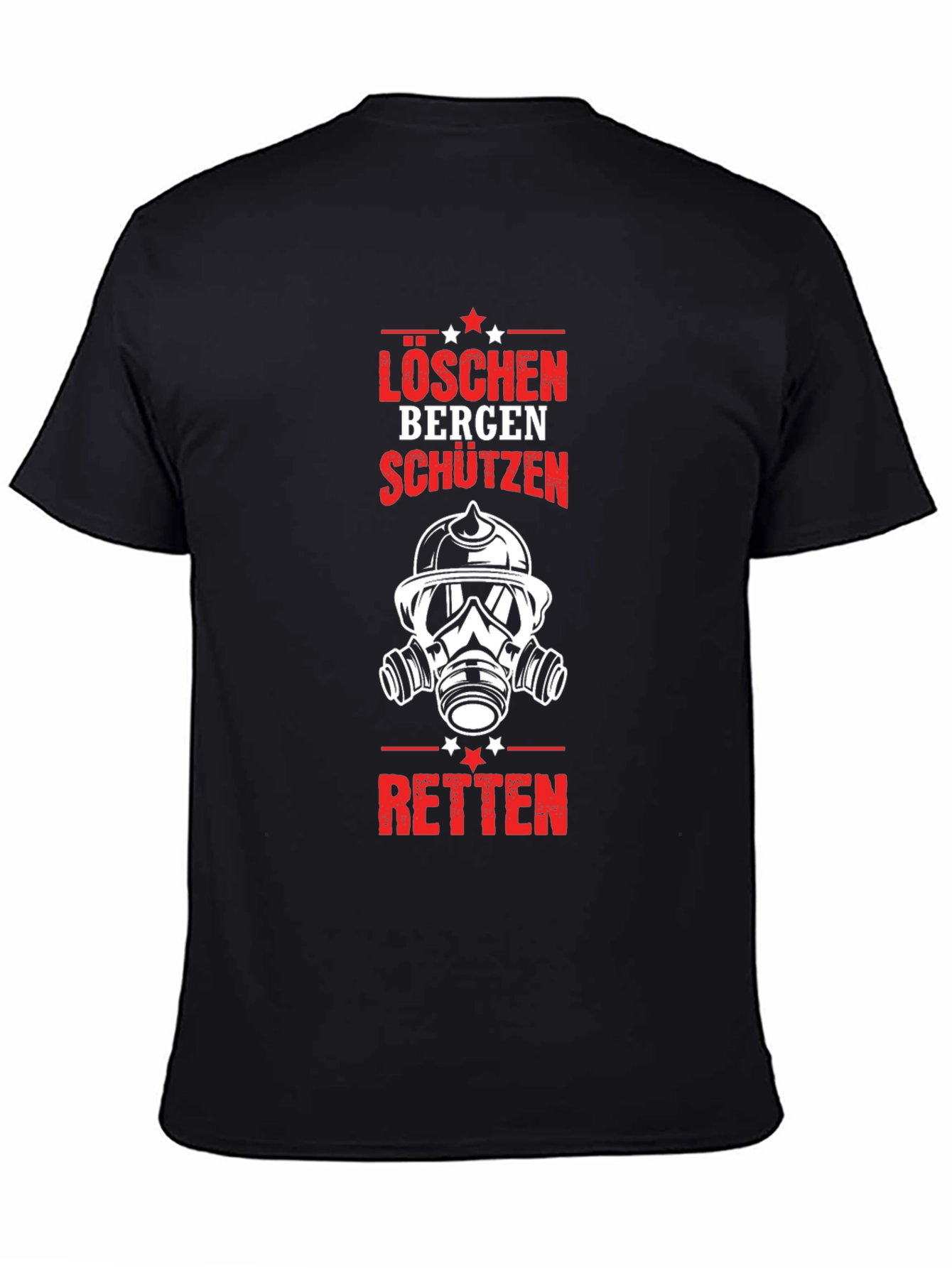 Firefighter Löschen Bergen Schützen Retten T-Shirt