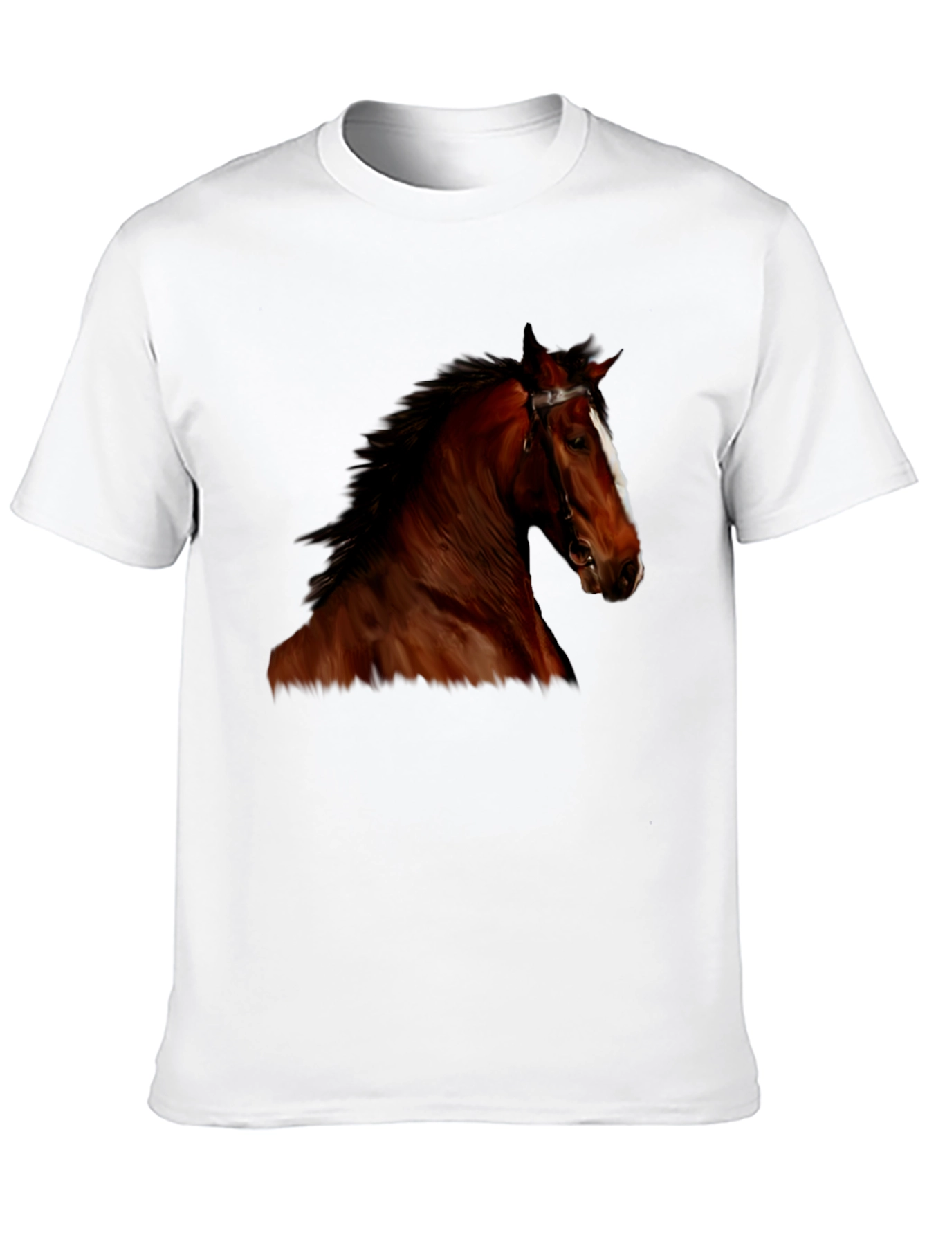 Horse Graphic Tee - Mens Black T-Shirt