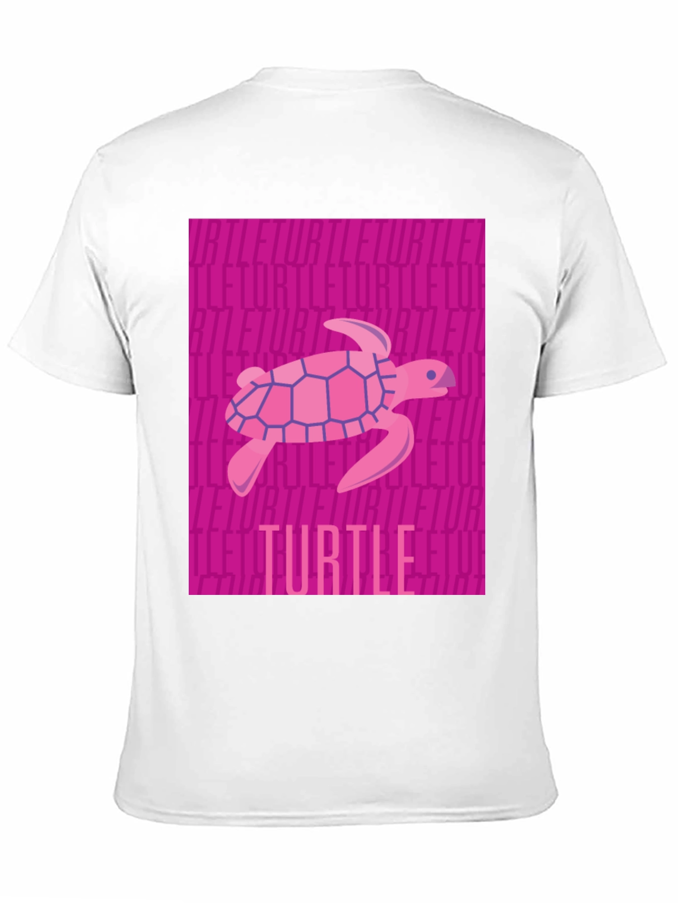 Pink Turtle Graphic T-Shirt
