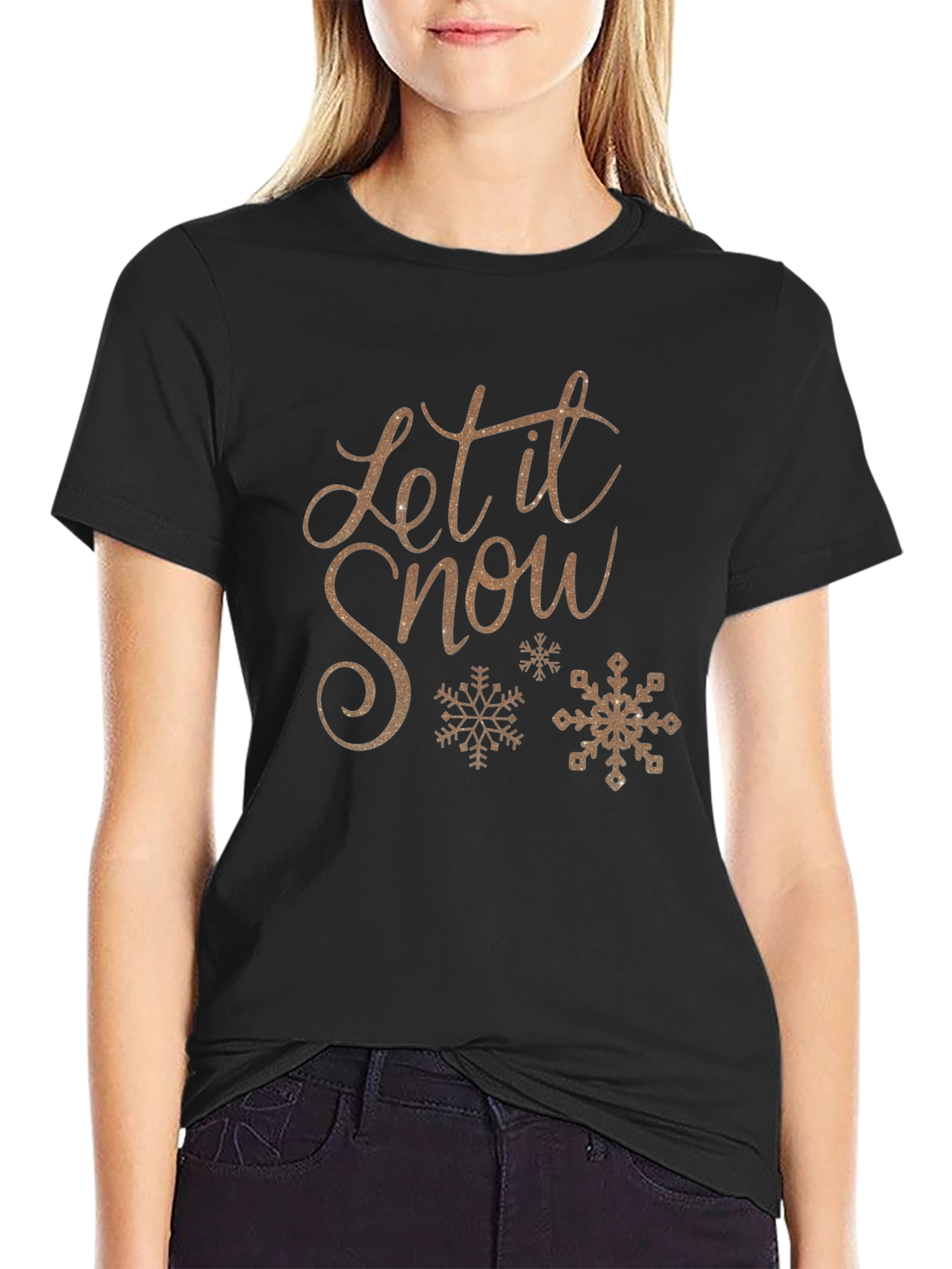 Let it Snow Graphic Tee