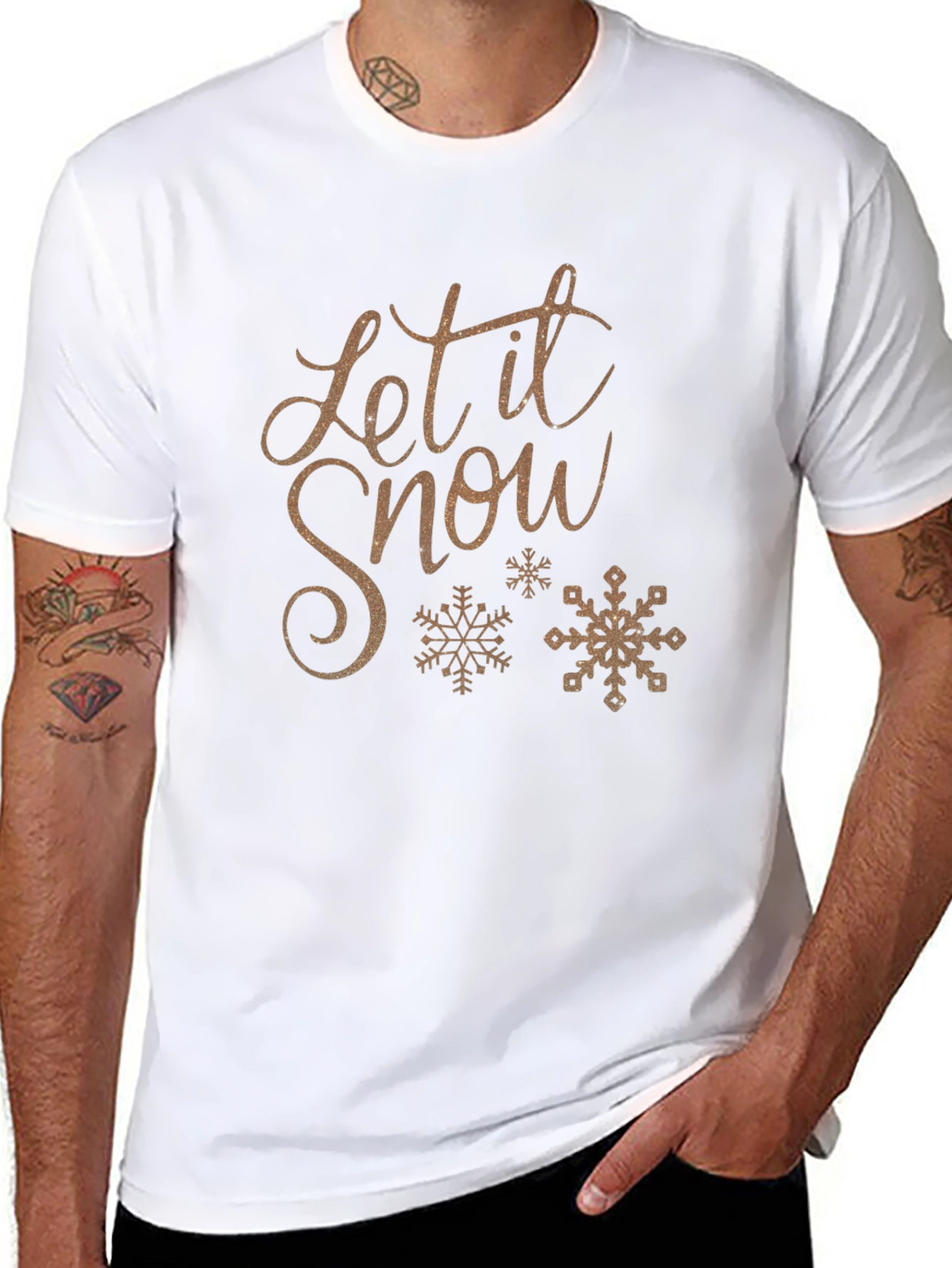 Let it Snow Graphic Tee