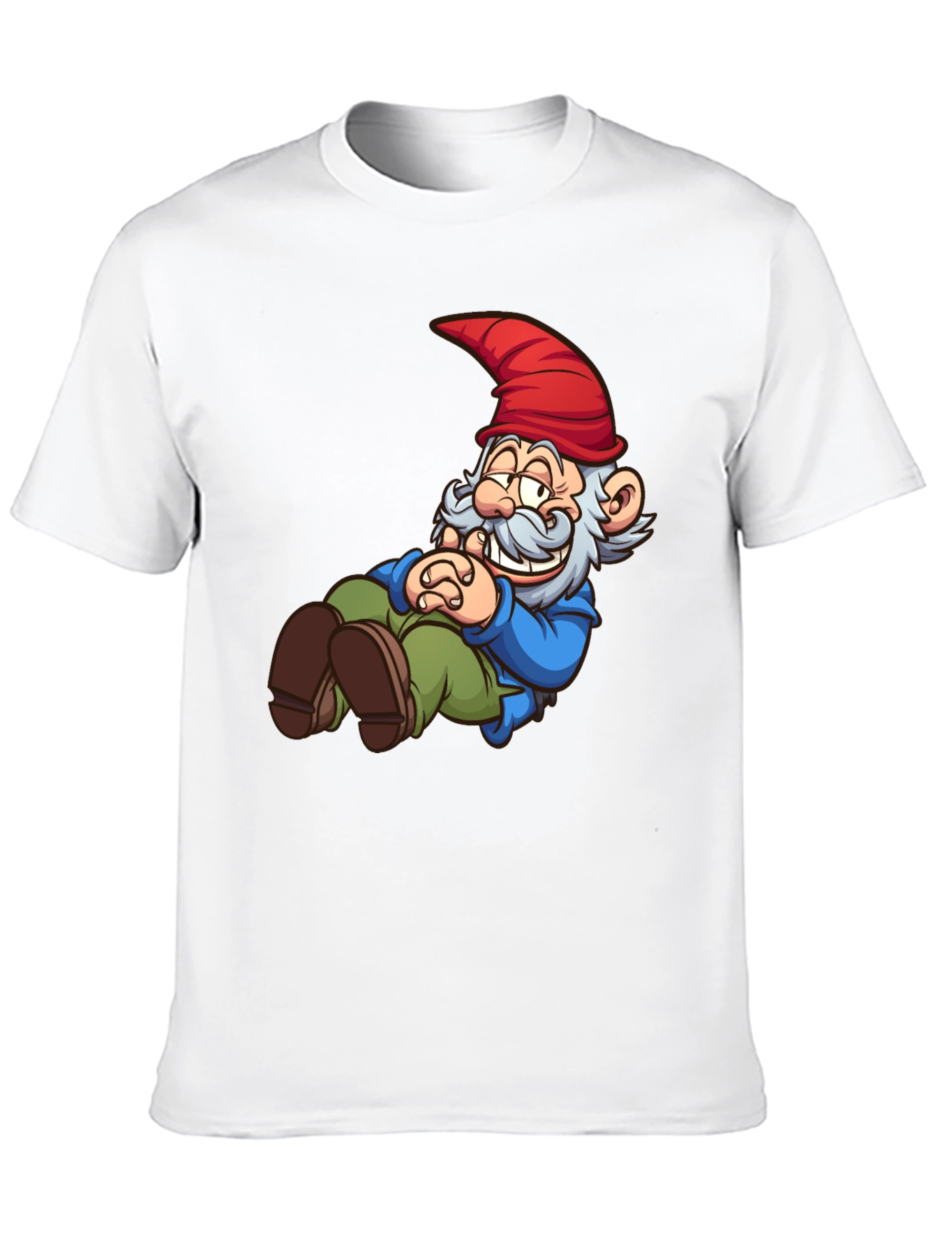 Funny Gnome T-Shirt - Cartoon Graphic Tee
