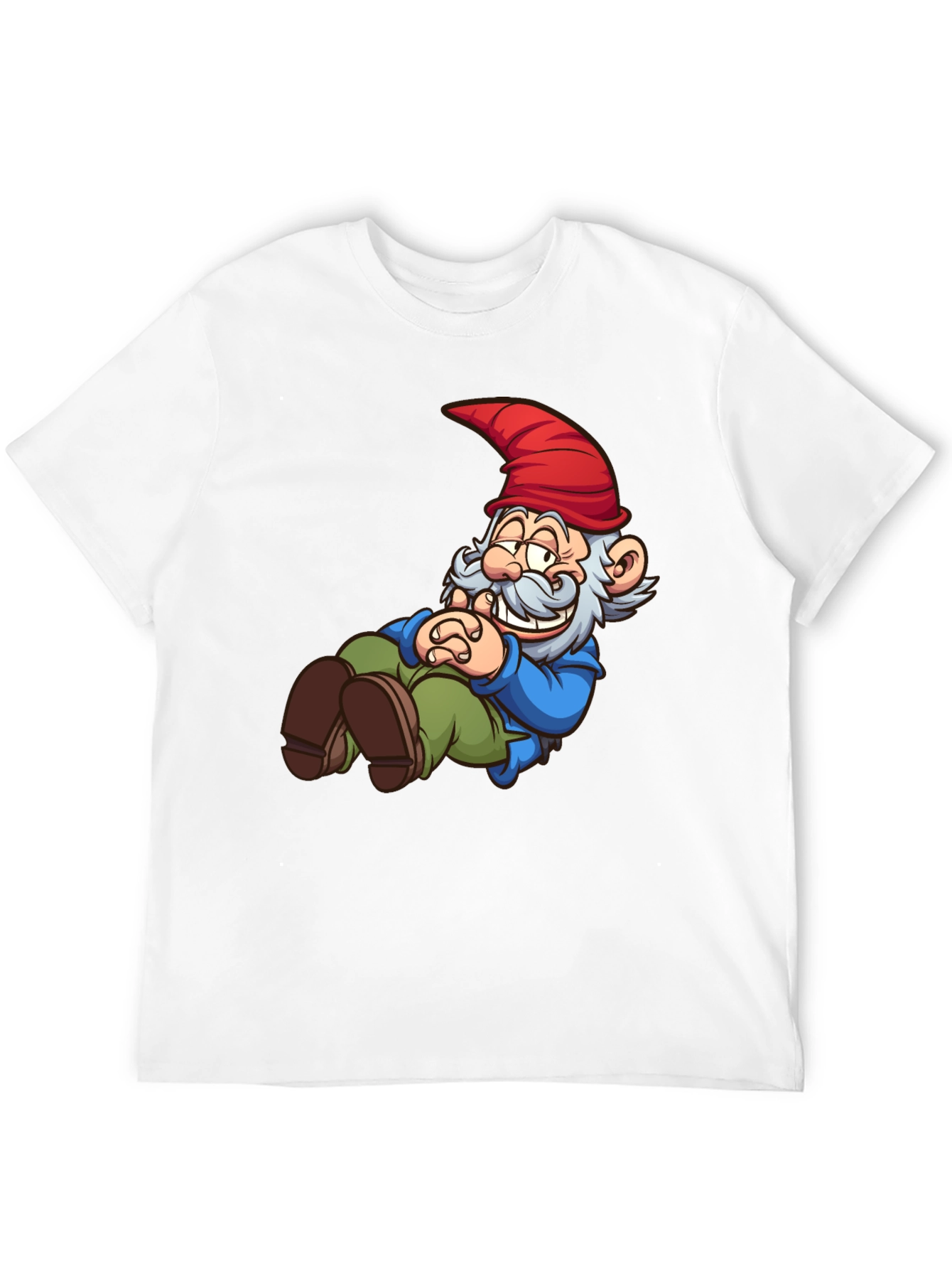 Funny Gnome T-Shirt - Cartoon Graphic Tee