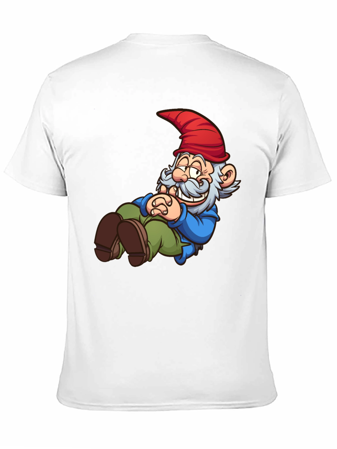 Funny Gnome T-Shirt - Cartoon Graphic Tee