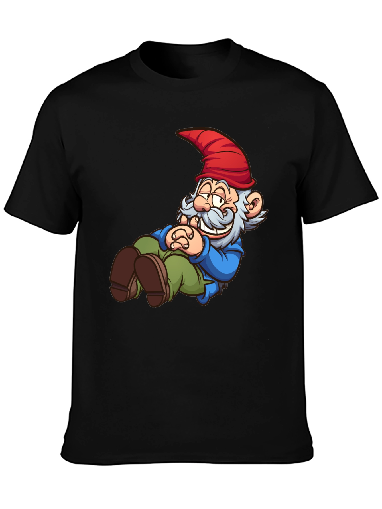 Funny Gnome T-Shirt - Cartoon Graphic Tee