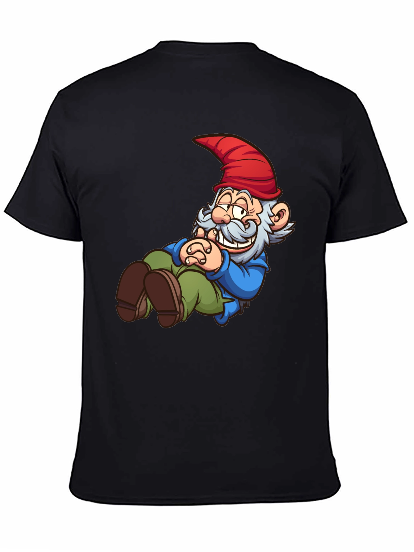 Funny Gnome T-Shirt - Cartoon Graphic Tee