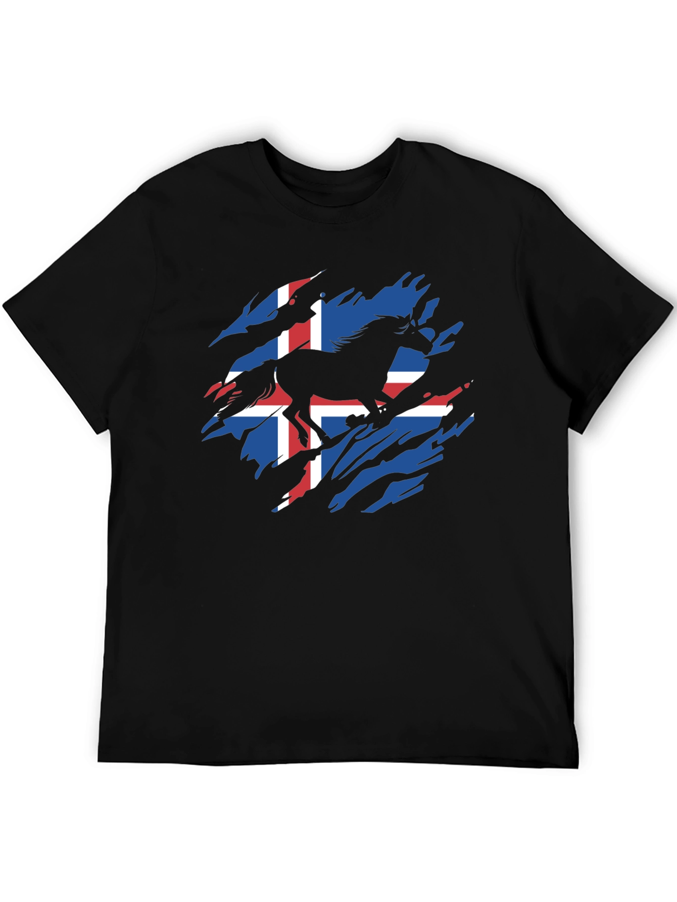Icelandic Horse Flag T-Shirt