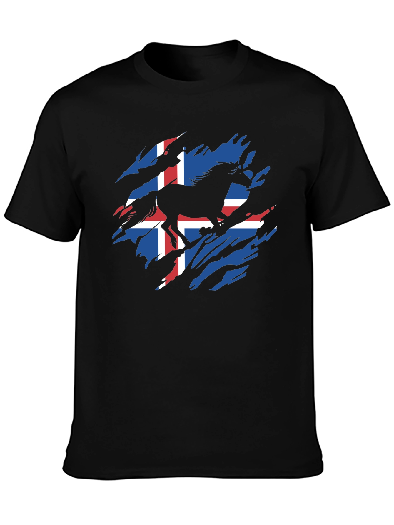 Icelandic Horse Flag T-Shirt