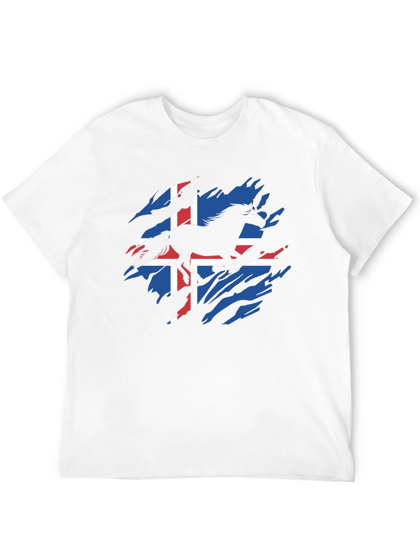 Icelandic Horse Flag T-Shirt