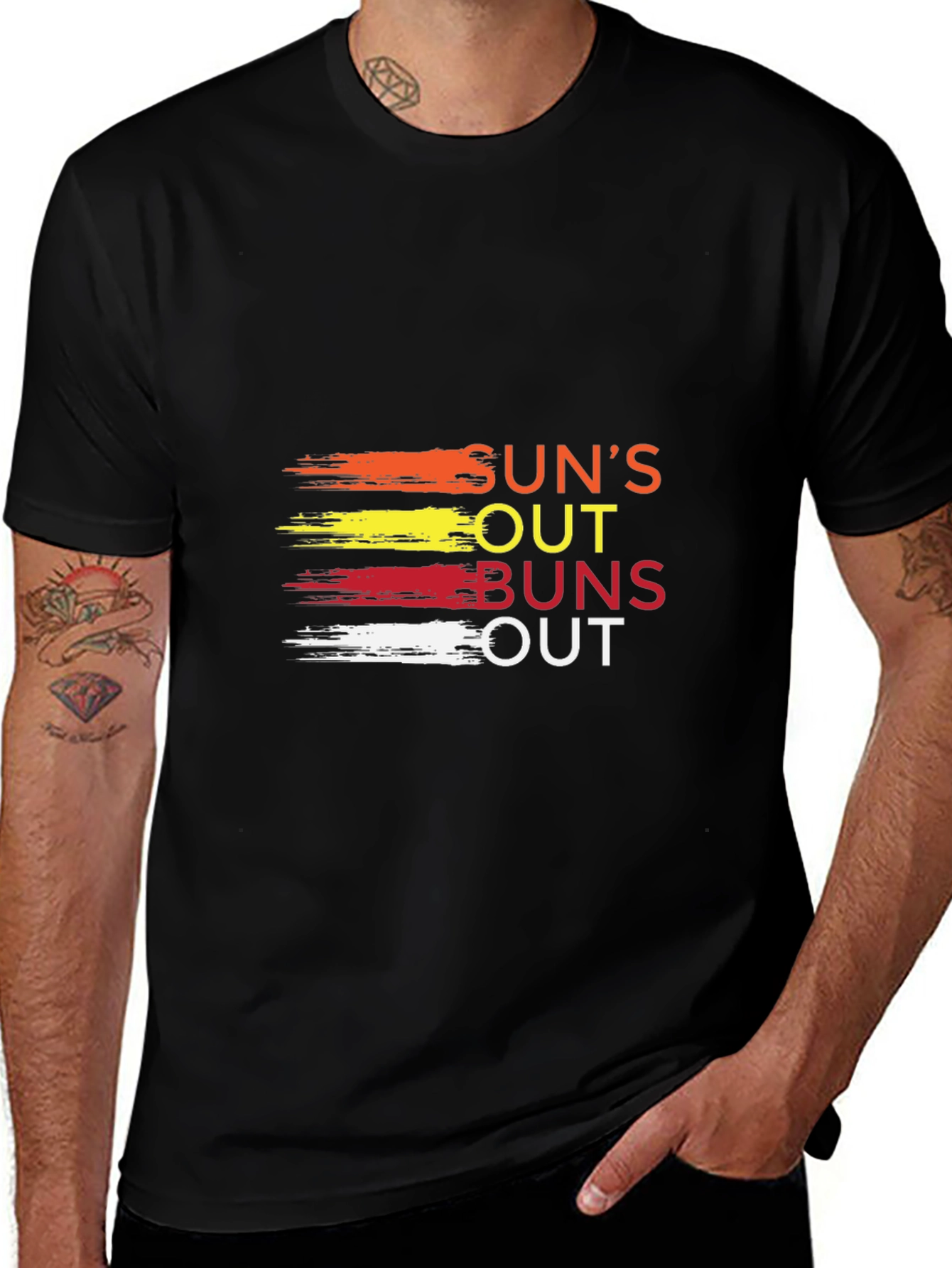 Suns Out Buns Out Graphic Tee