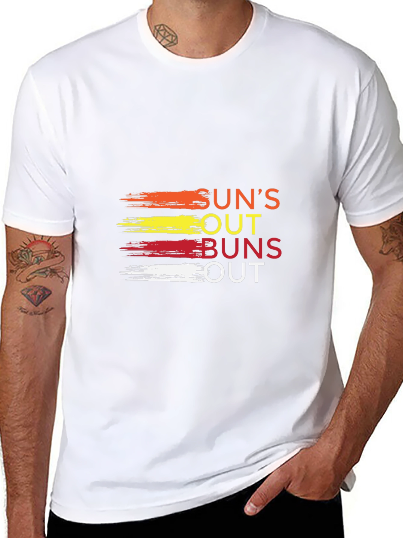 Suns Out Buns Out Graphic Tee