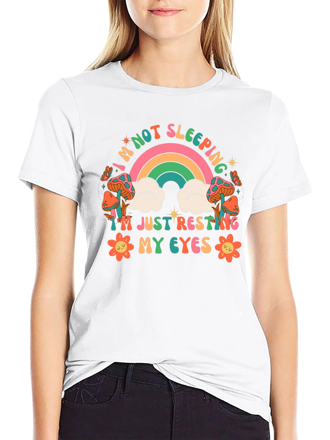 Retro Not Sleeping Graphic Tee