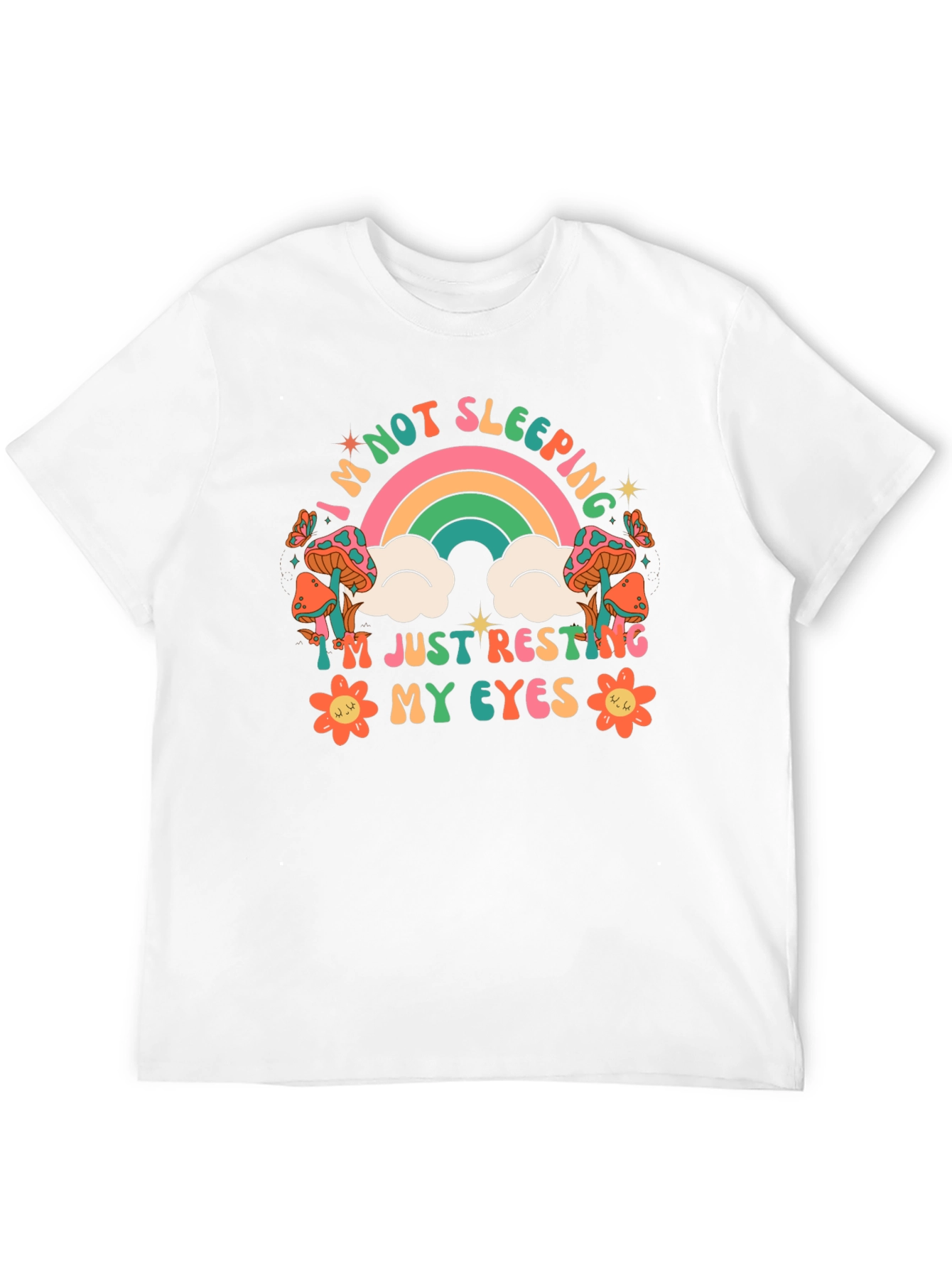 Retro Not Sleeping Graphic Tee
