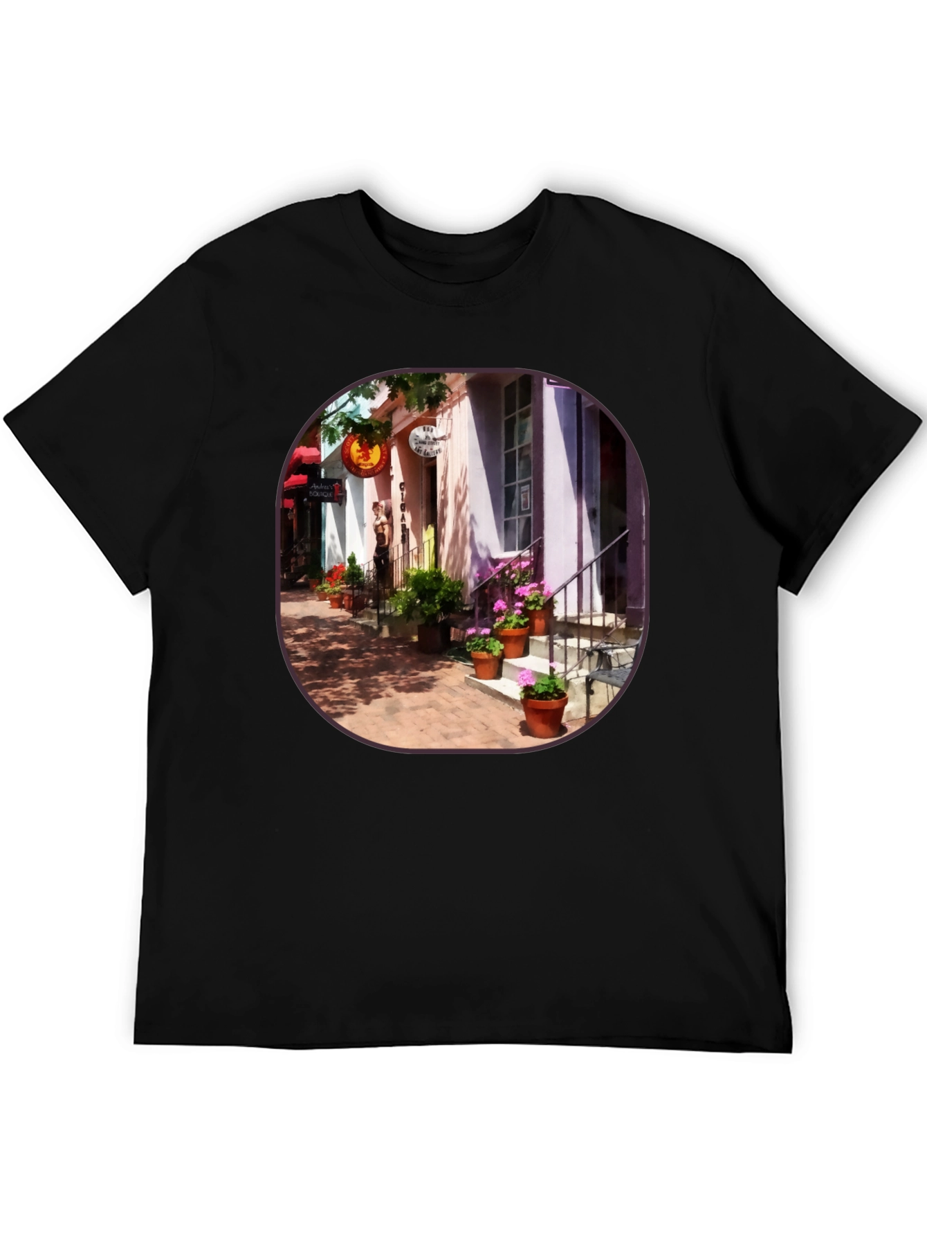 Downtown Street Scene T-Shirt