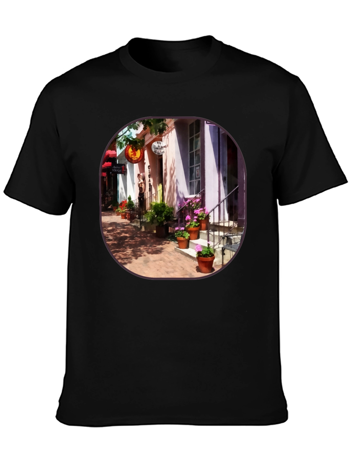Downtown Street Scene T-Shirt