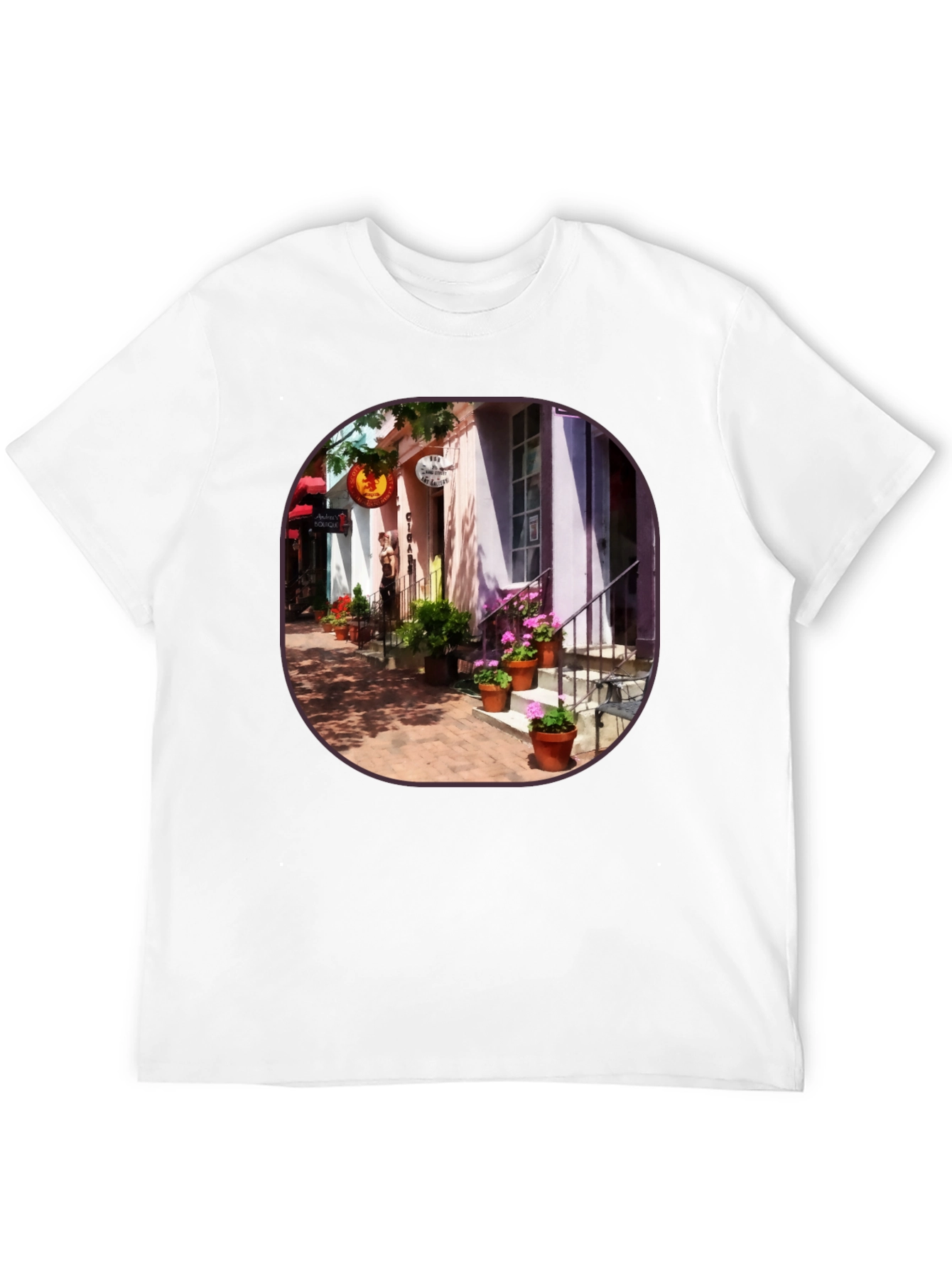 Downtown Street Scene T-Shirt