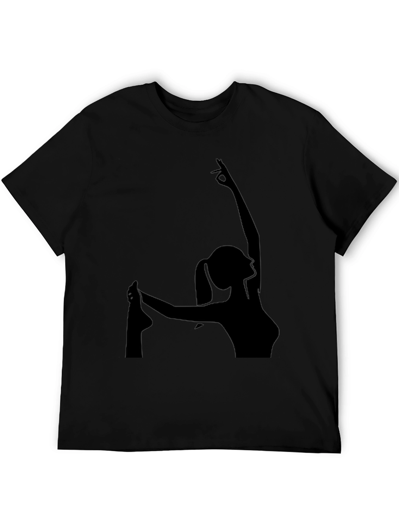 Silhouette Dancer Black T-Shirt