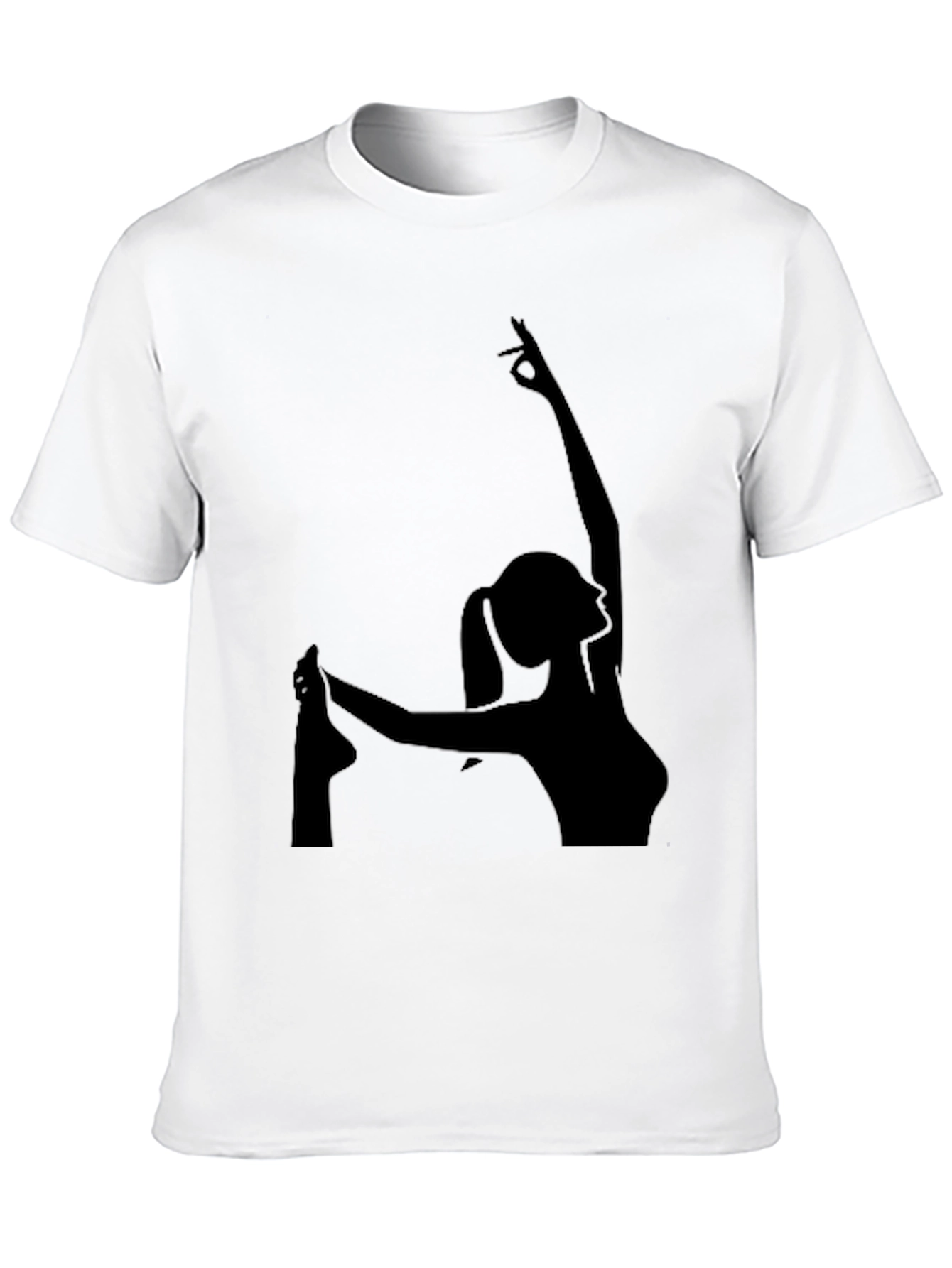 Silhouette Dancer Black T-Shirt