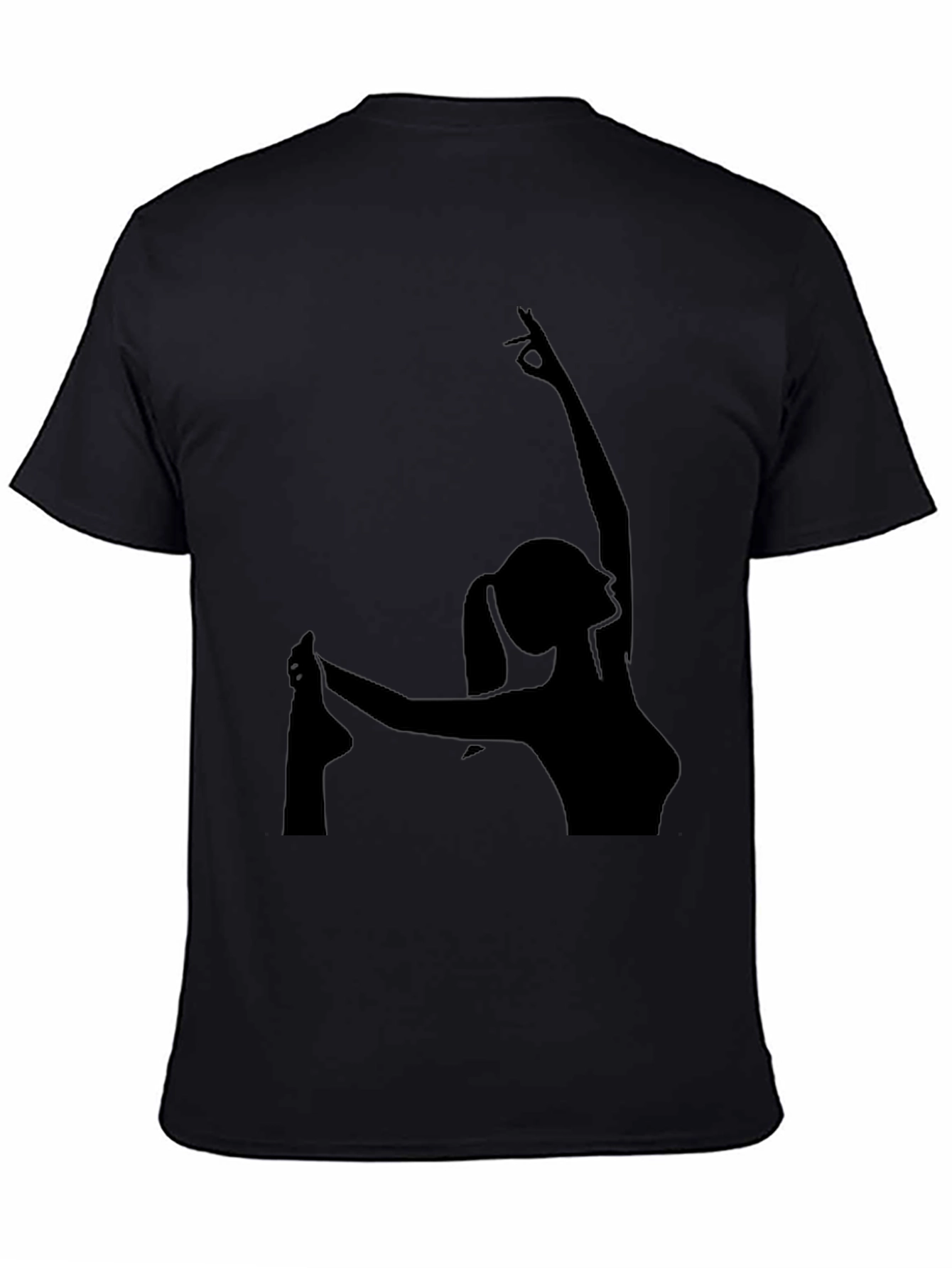Silhouette Dancer Black T-Shirt