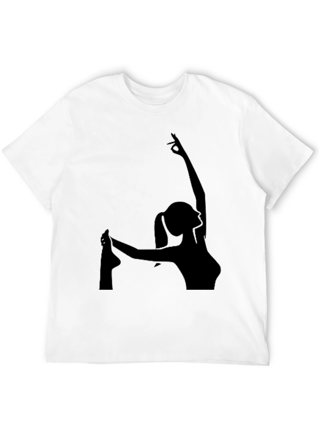 Silhouette Dancer Black T-Shirt