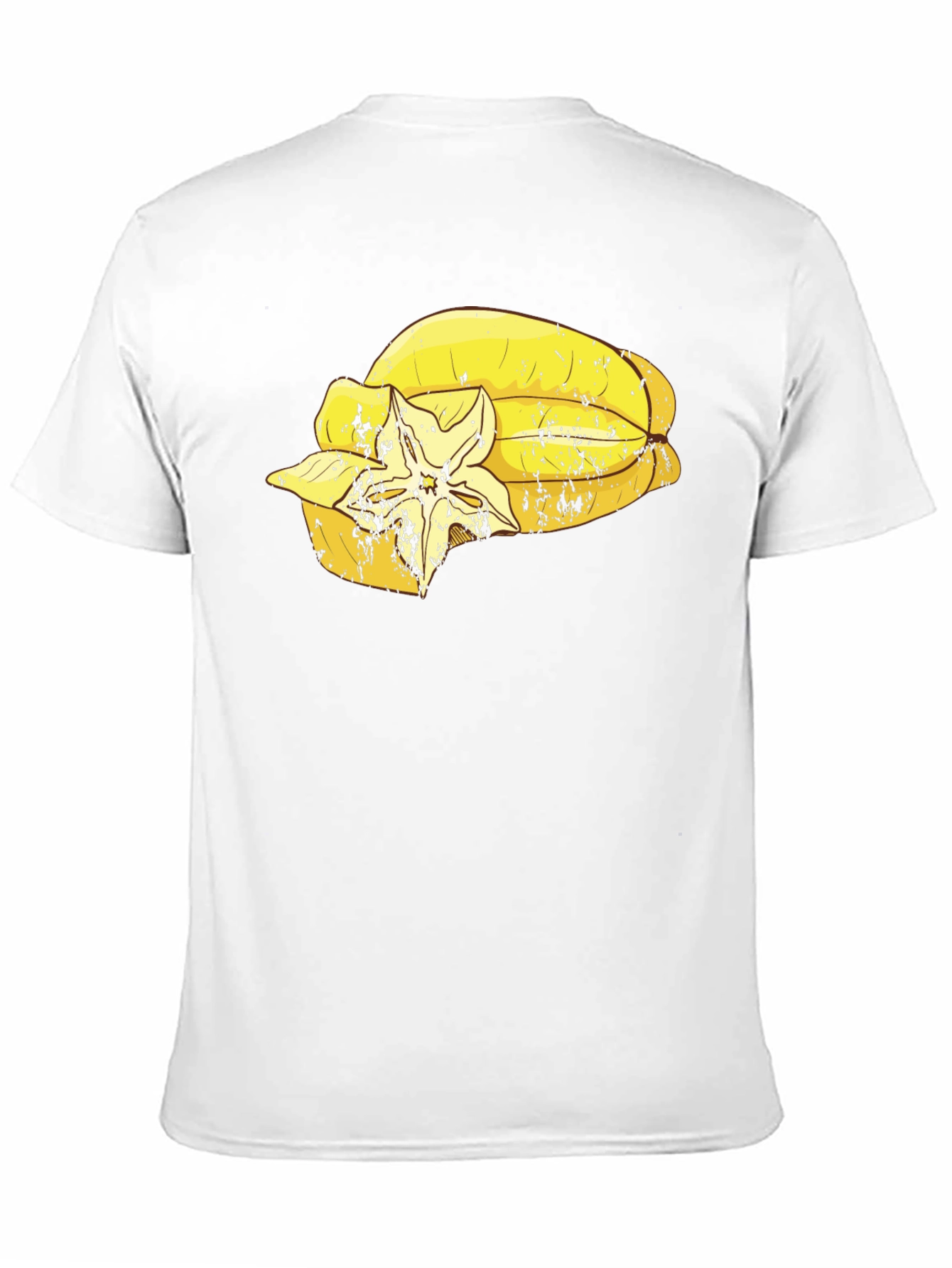 Star Fruit Graphic Tee - Tropical Fruit Lover Shirt