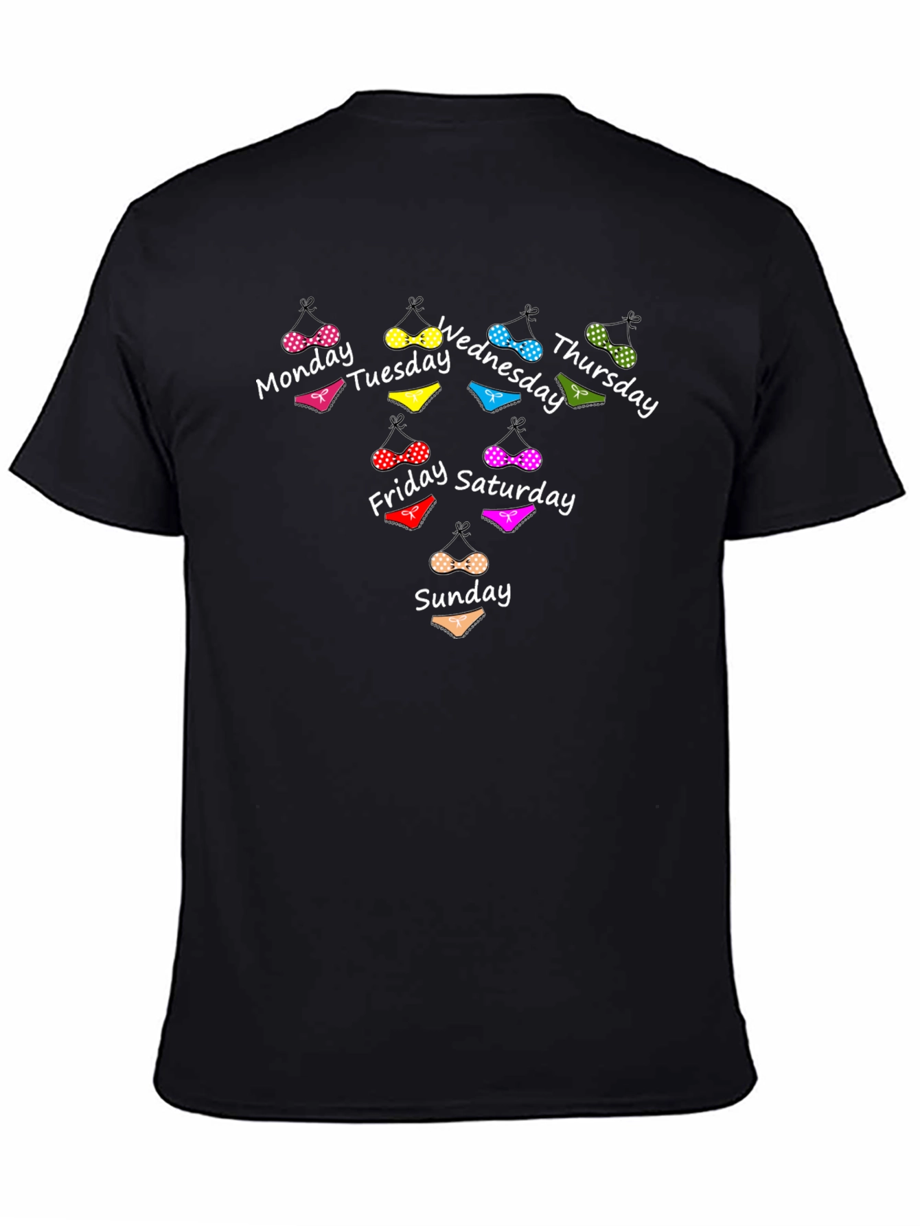 Days of the Week Panties T-Shirt
