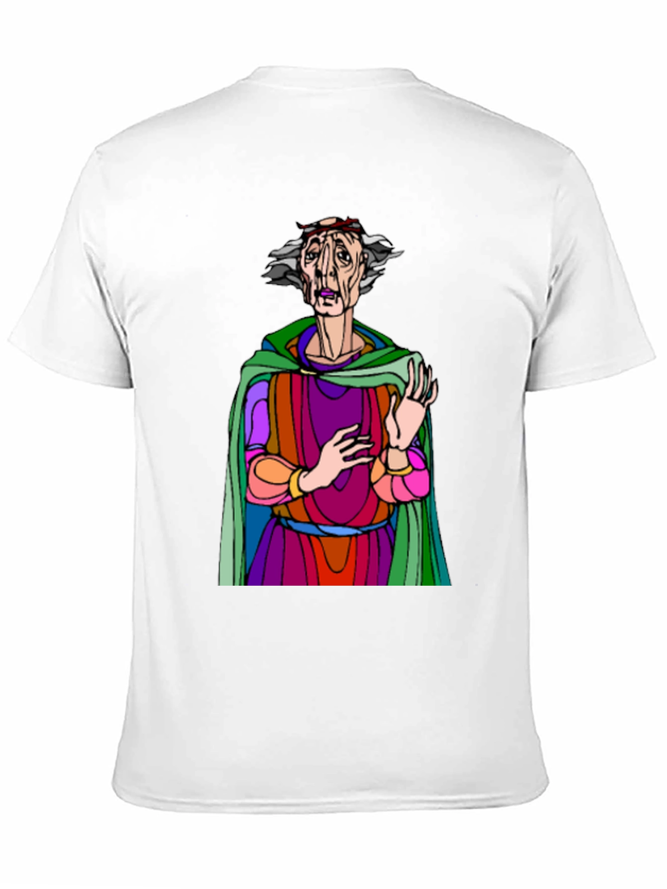 Unique Graphic T-Shirt with Artistic Character Design