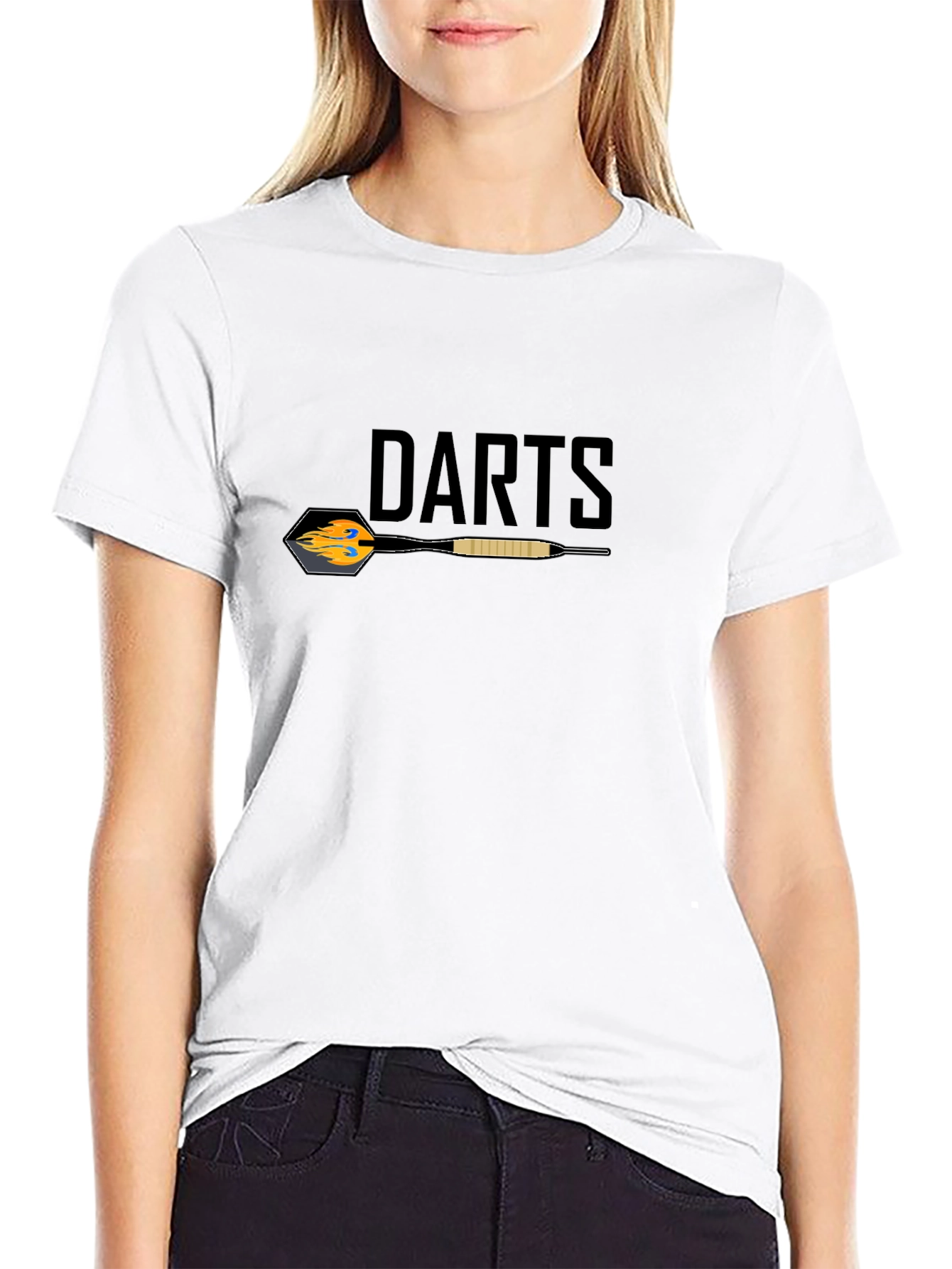Darts Graphic Tee - Cool Sport Design