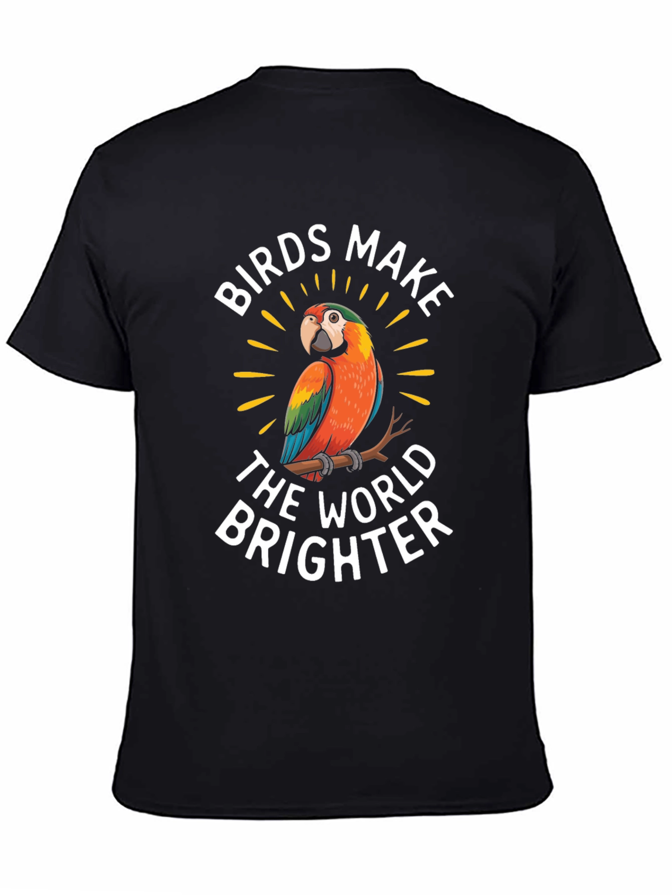 Birds Make the World Brighter Graphic Tee