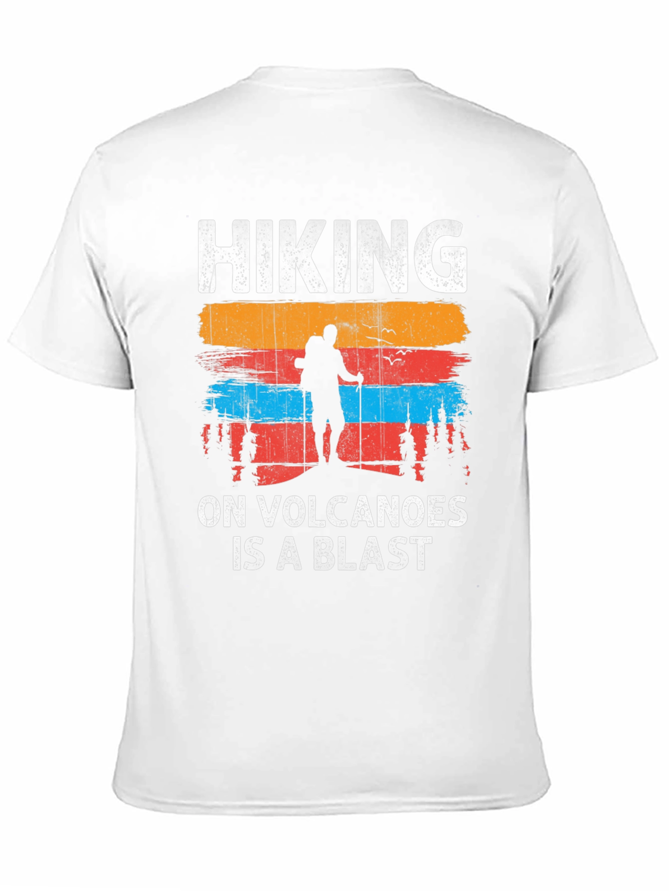 Hiking On Volcanoes T-Shirt - Adventure Tee