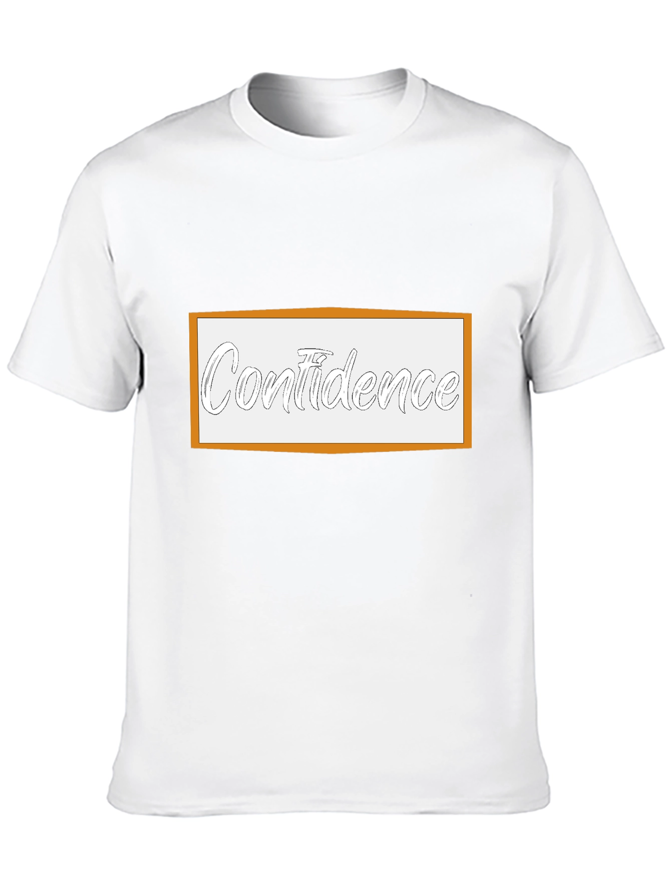 Confidence T-Shirt - Black Tee with Graphic Print