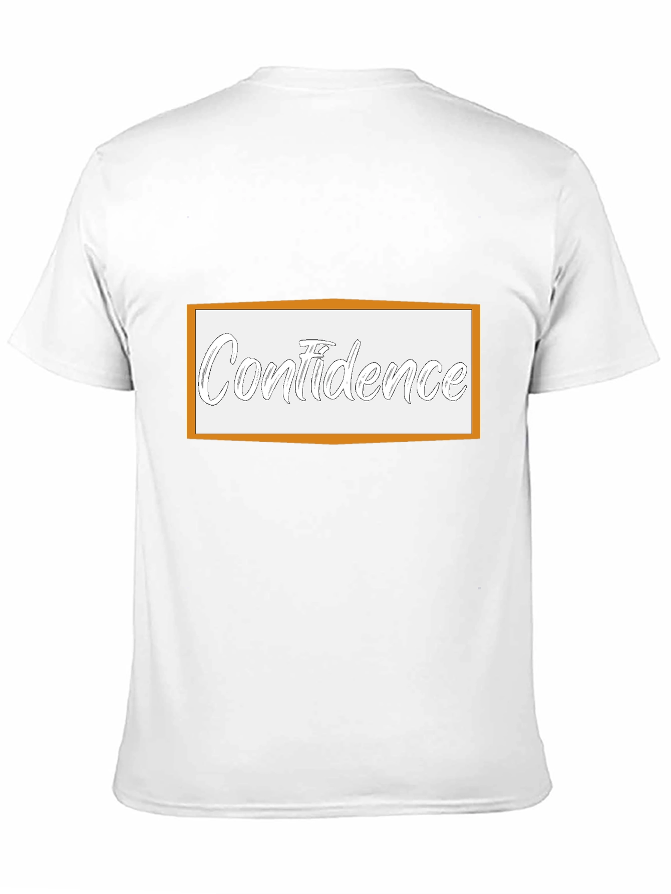 Confidence T-Shirt - Black Tee with Graphic Print