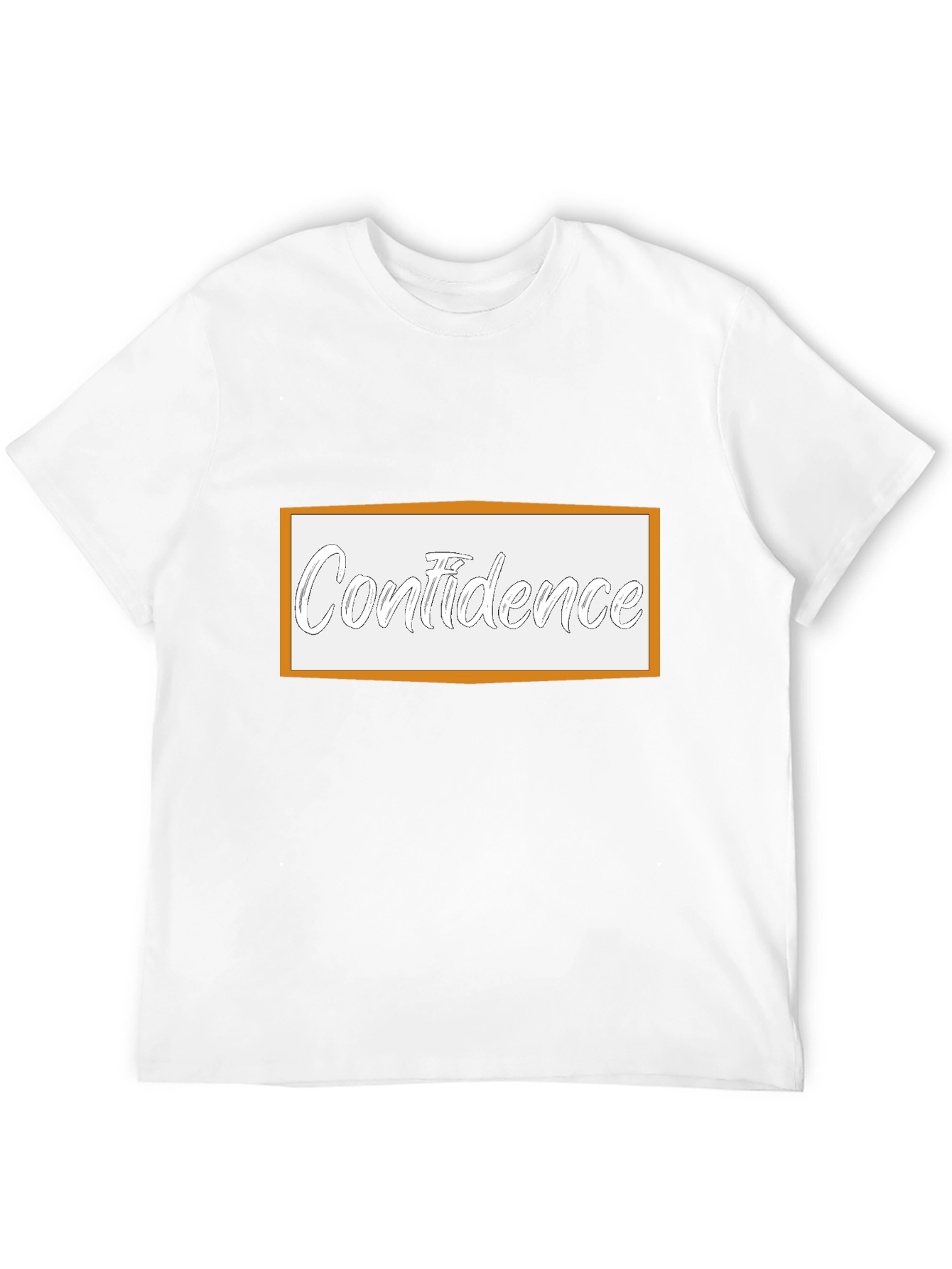 Confidence T-Shirt - Black Tee with Graphic Print