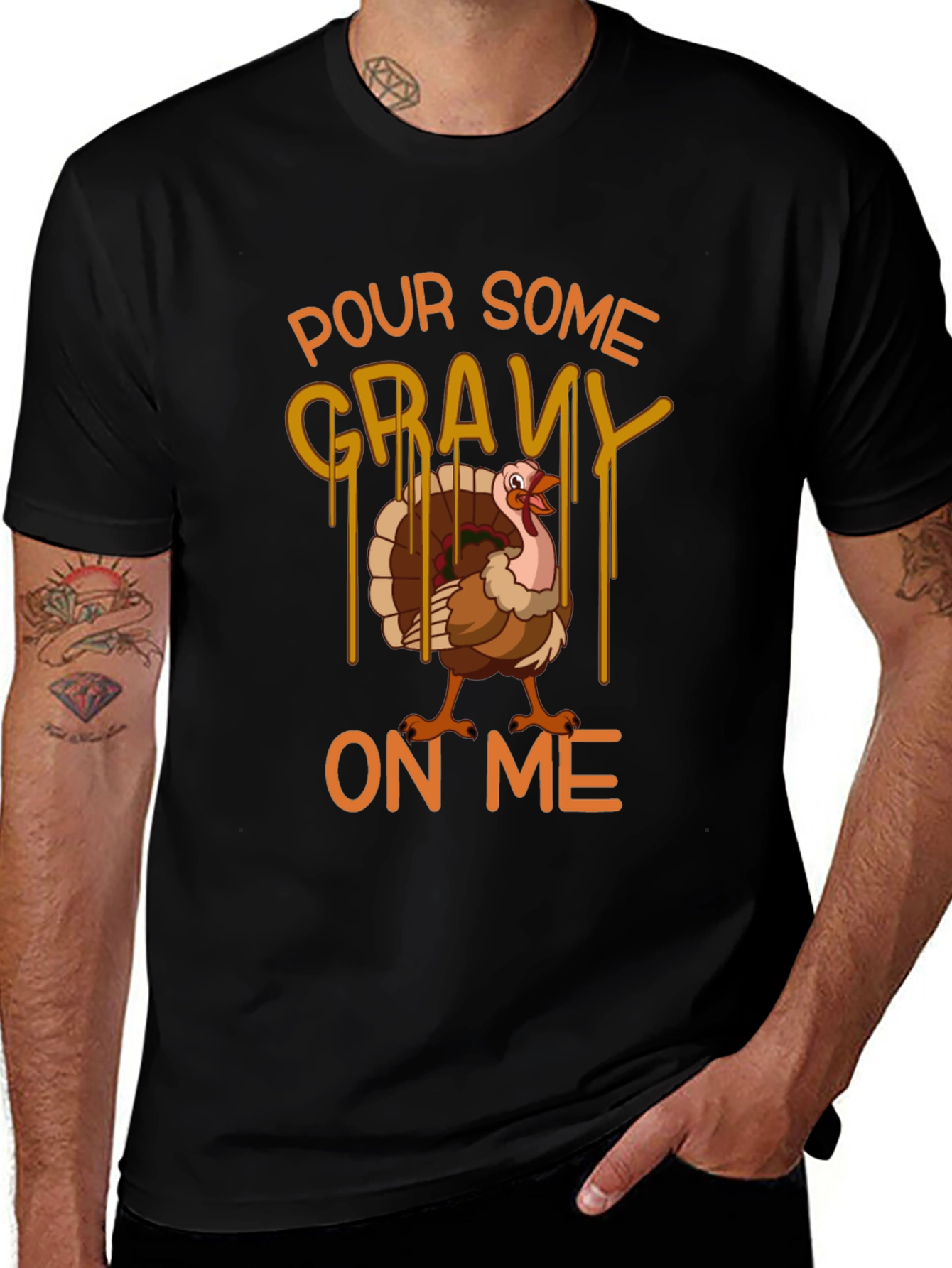 Pour Some Gravy On Me Thanksgiving T-Shirt