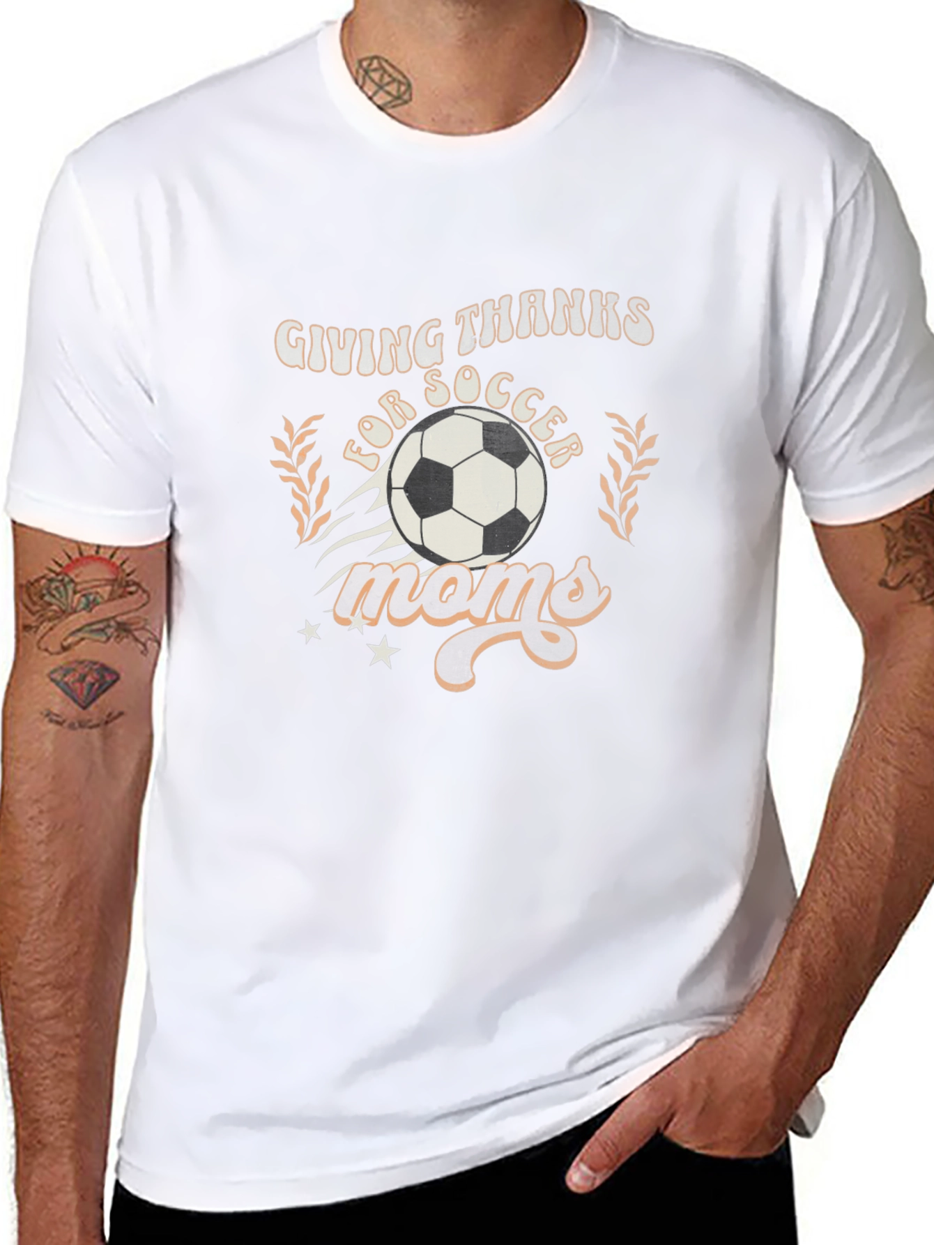 Giving Thanks for Soccer Moms T-Shirt